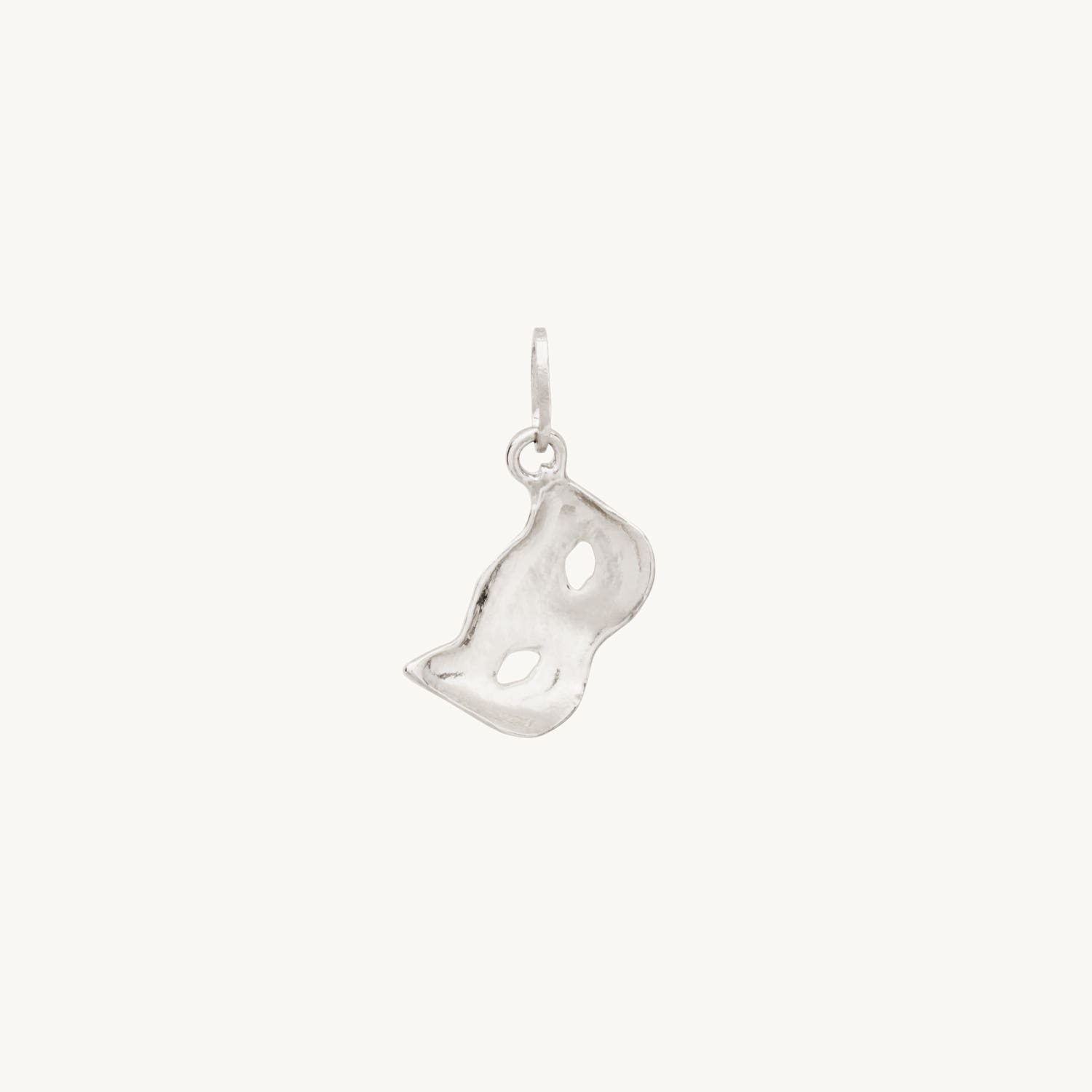 Alternative view of Kitten Mask Charm, Silver