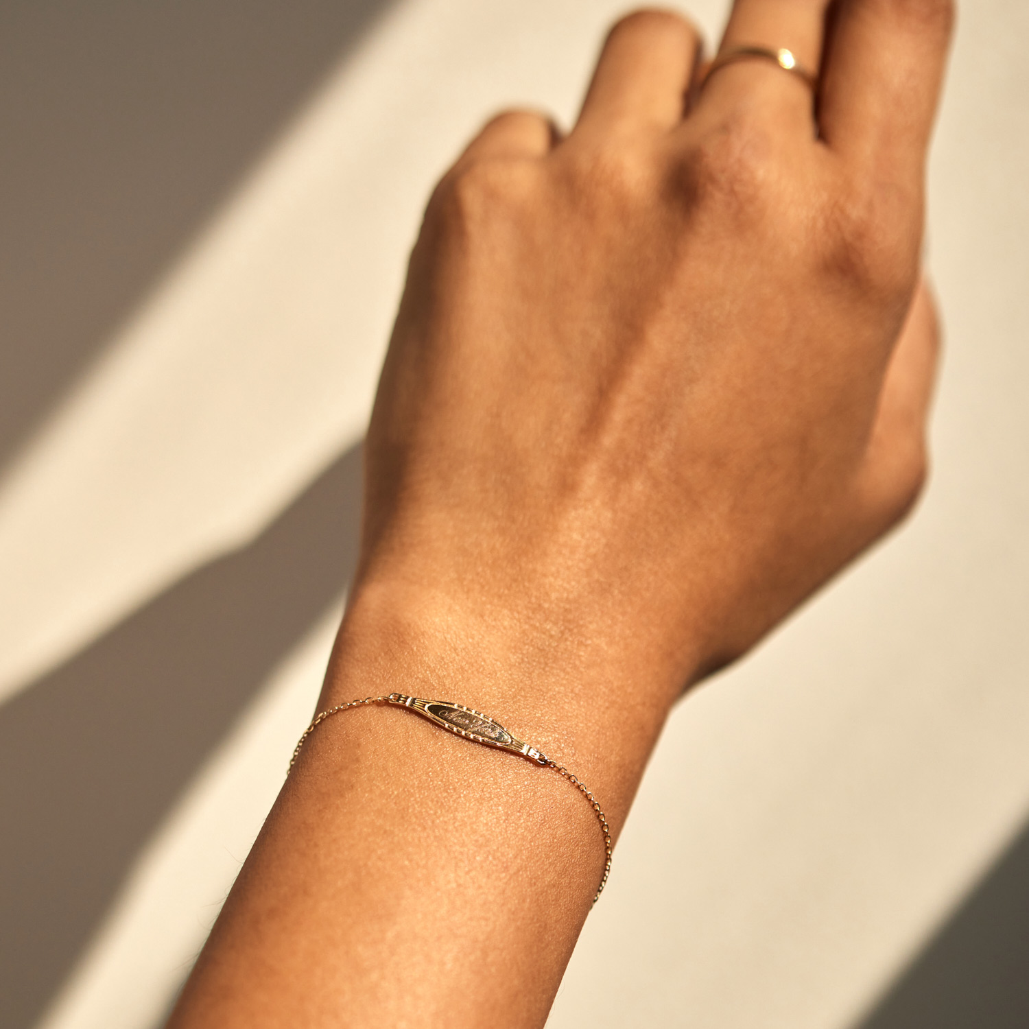 Cygnet Bracelet, Yellow Gold - Image 3