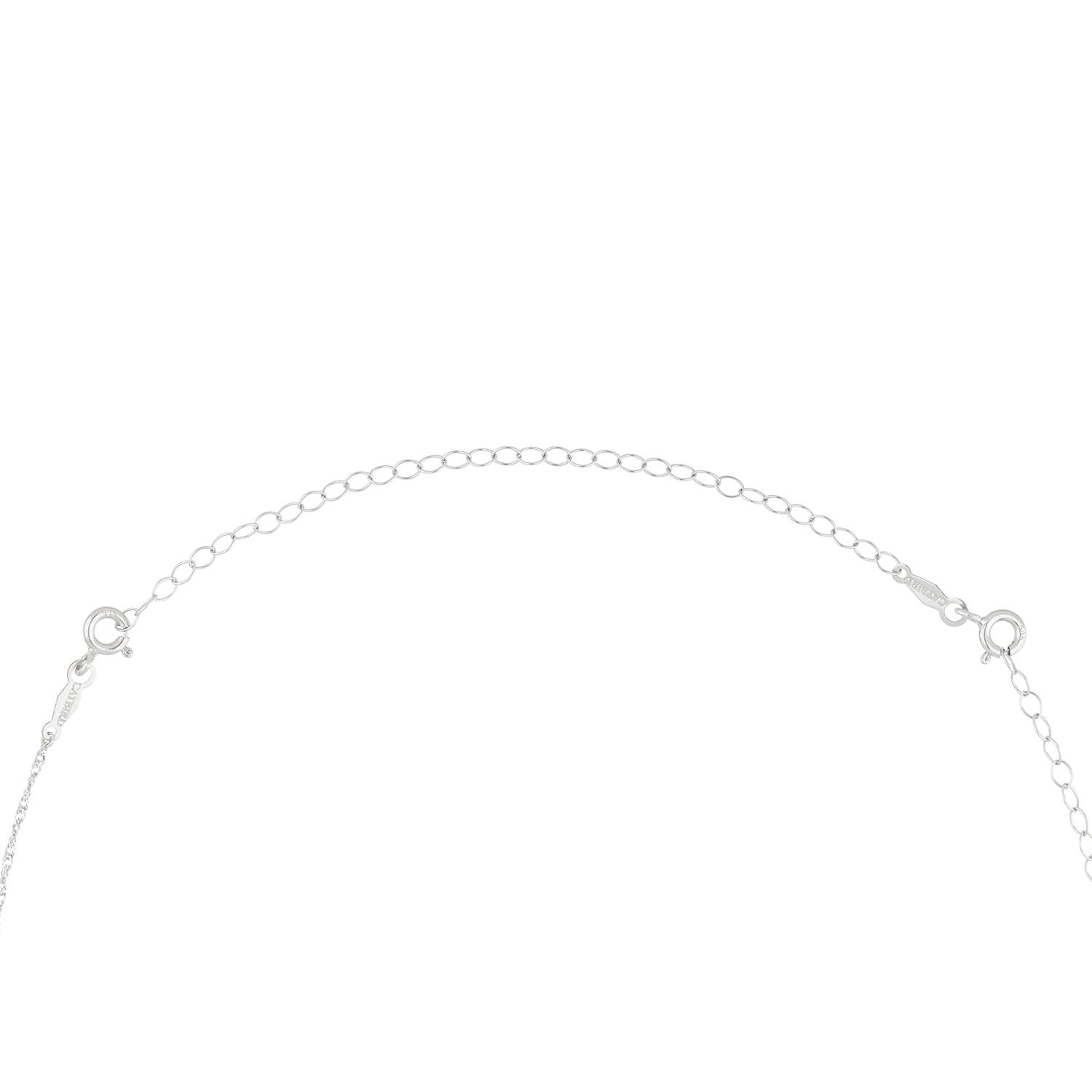Alternative view of Goldilocks Chain Extender, Silver