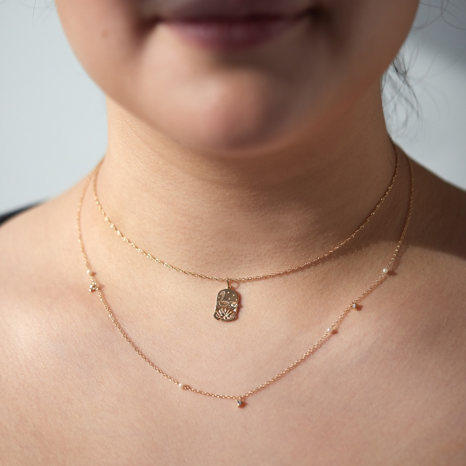 Water Lily Poem Charm, July - Image 6
