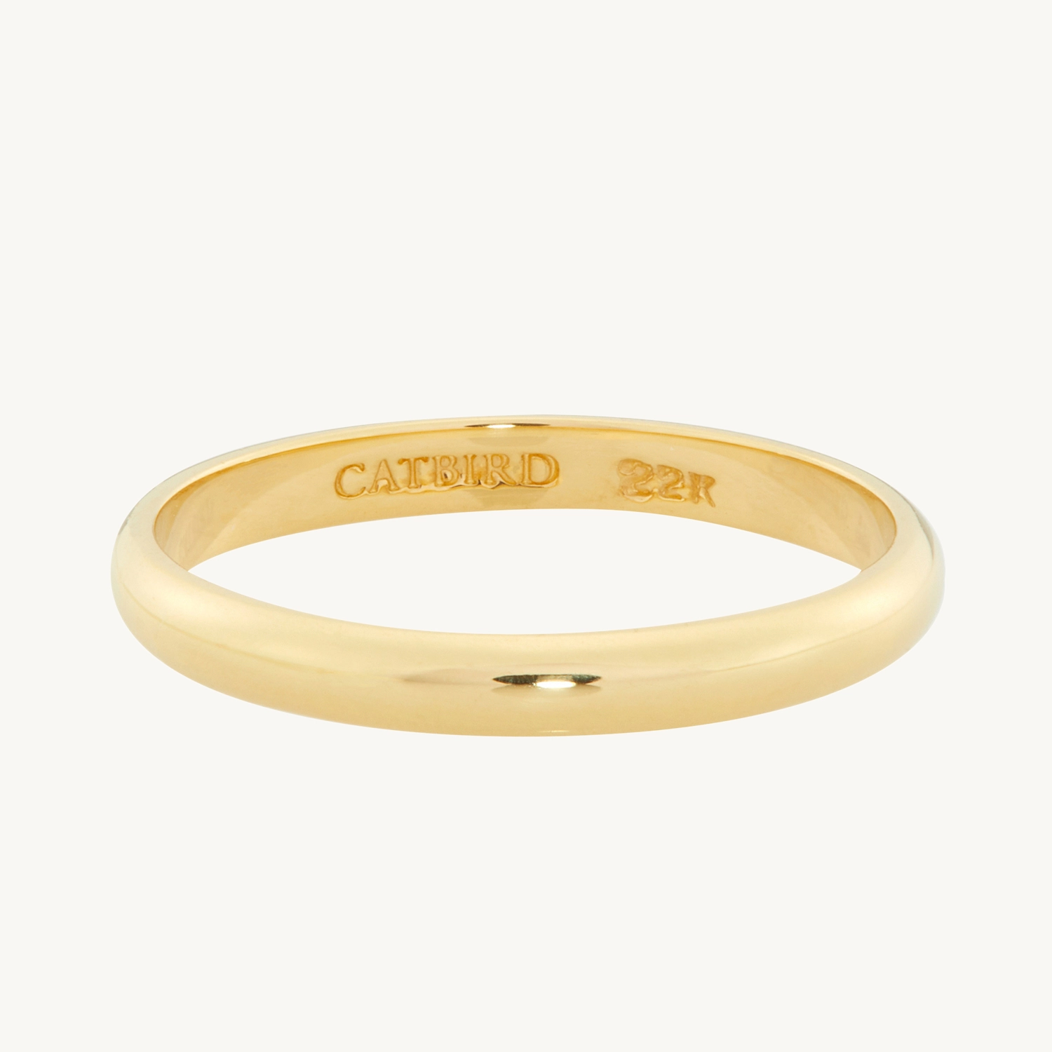 Old World Catbird Classic Wedding Band - Image 12