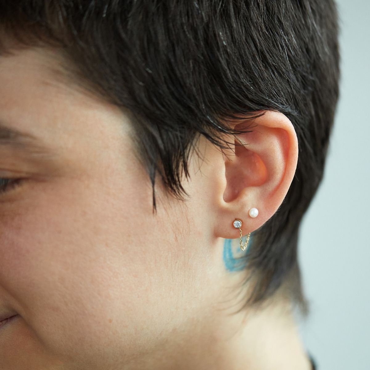 Classic Pearl Stud (single) - Image 7