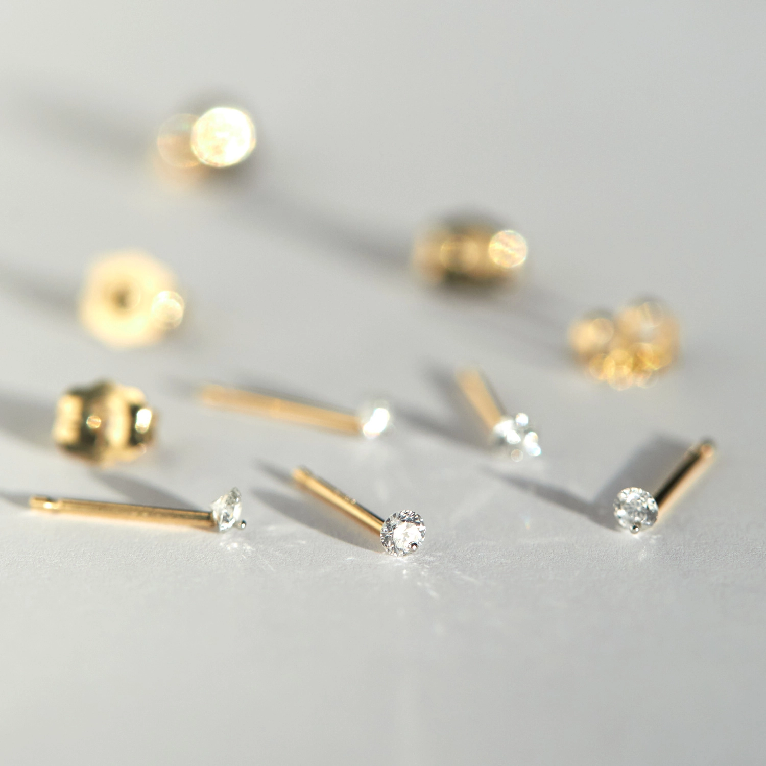 Diamond Pinprick Stud (single) - Image 14