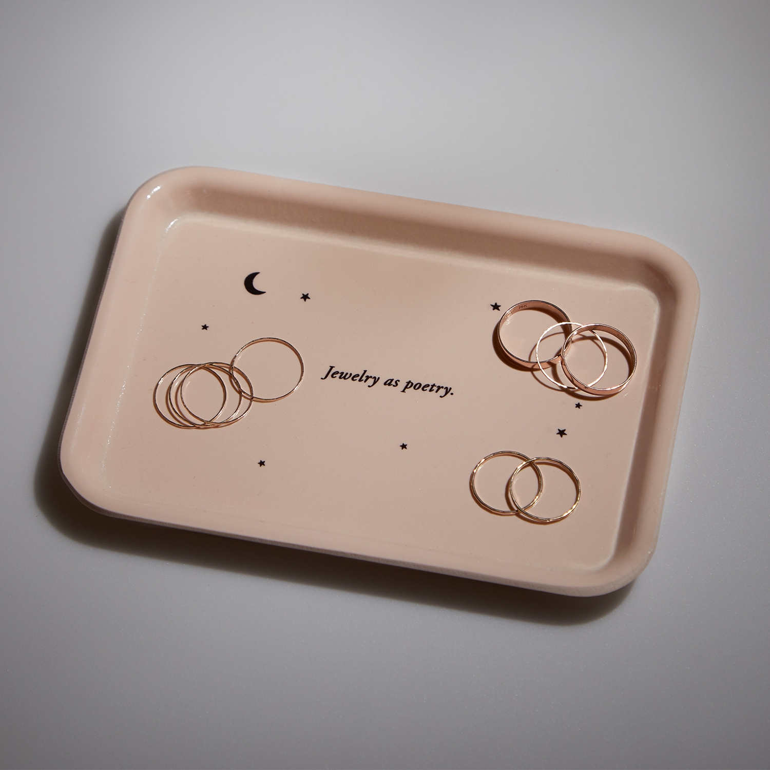 Alternative view of Jewelry As Poetry Mini Tray