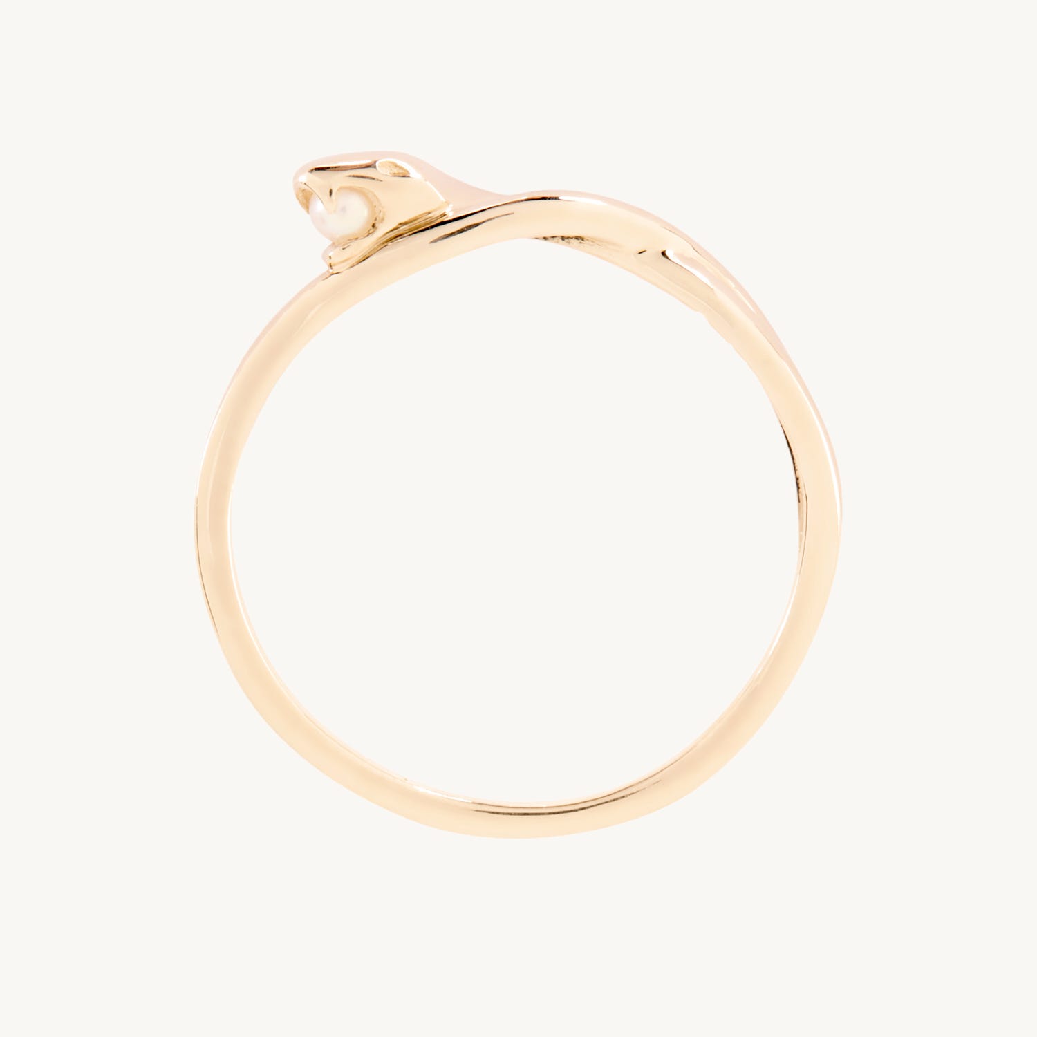 Sylvie Snake Gold Ring
