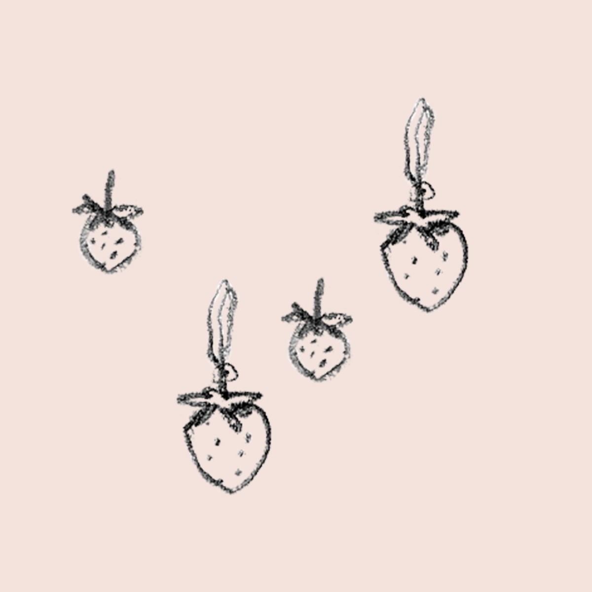 Wild Strawberry Charm, Yellow Gold - Image 14