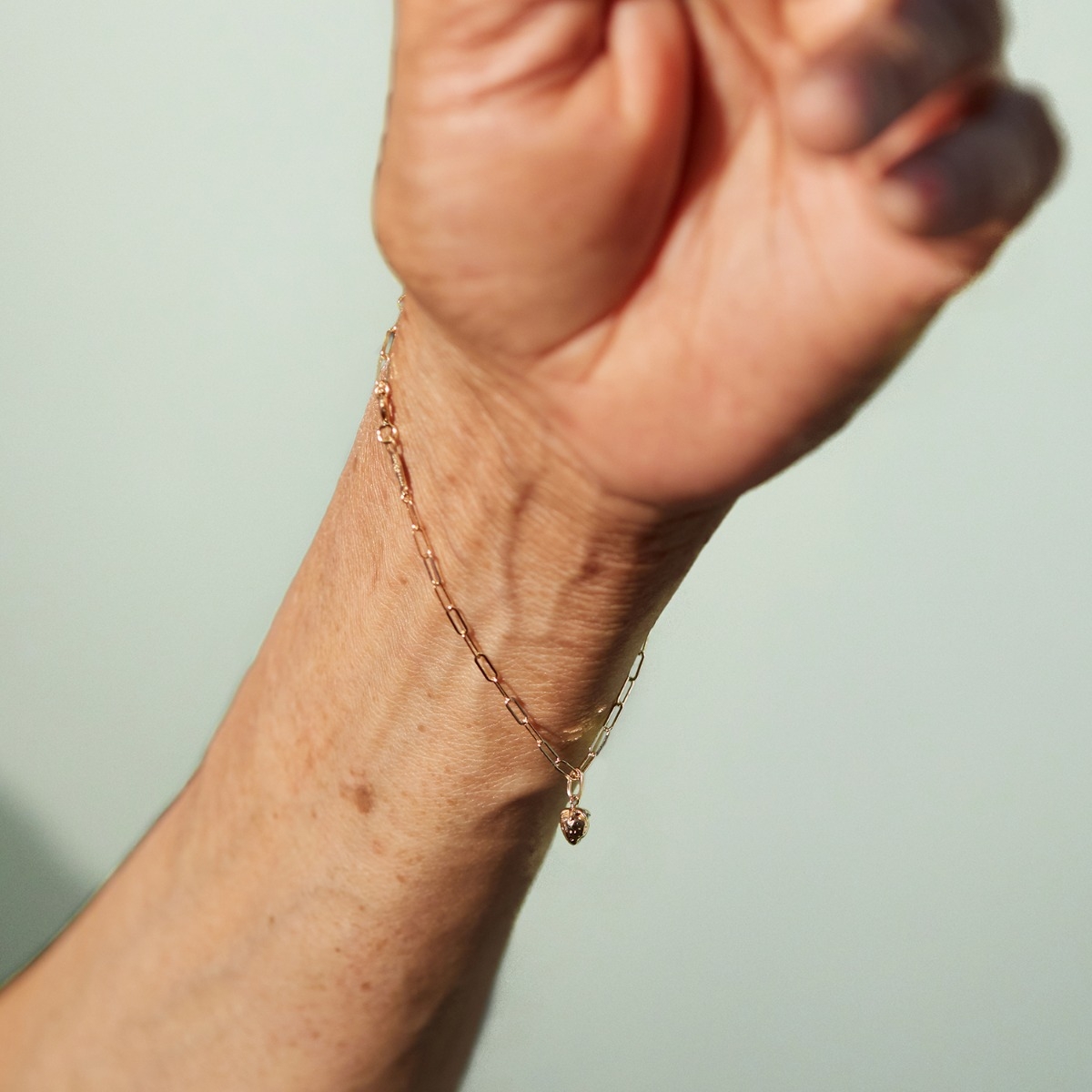Wild Strawberry Charm, Yellow Gold - Image 7