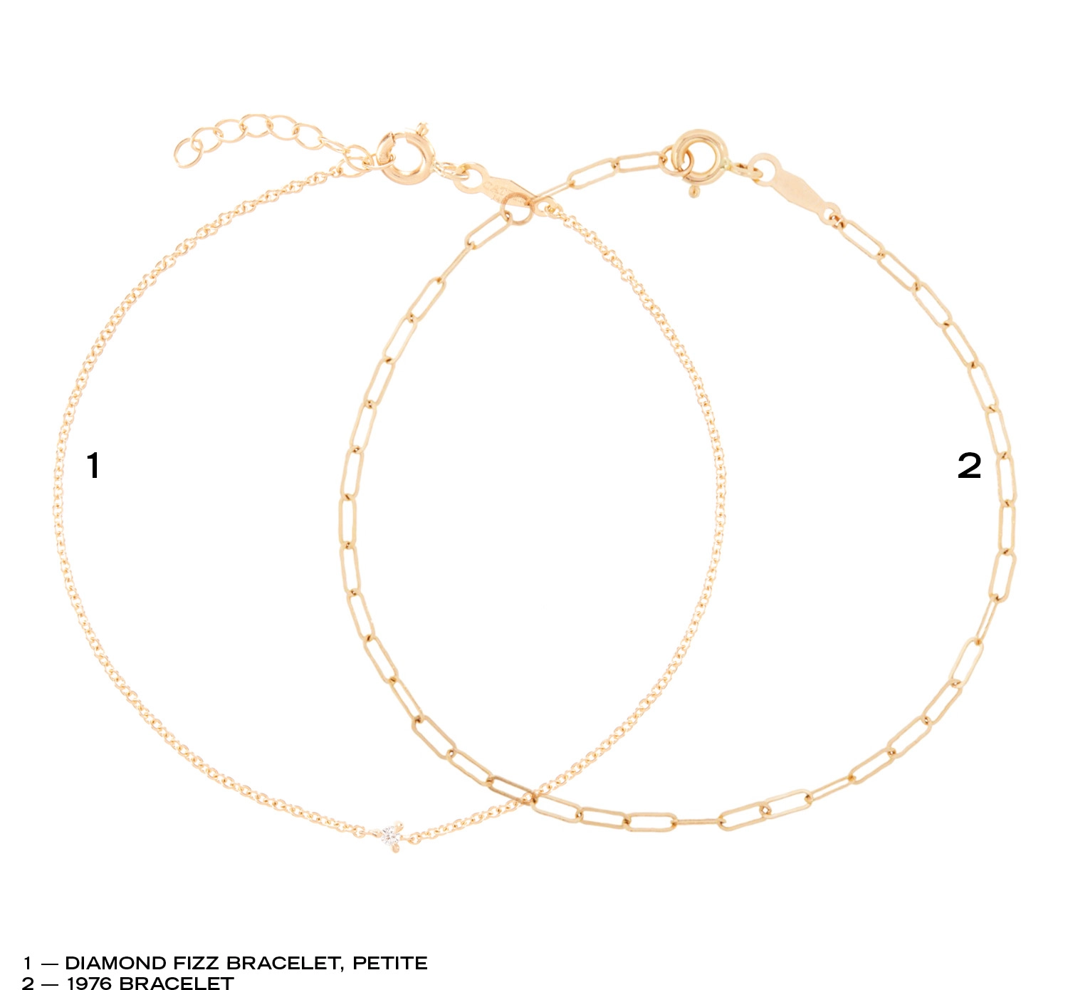 Alternative view of Fizzy in the 70s Bracelet Set