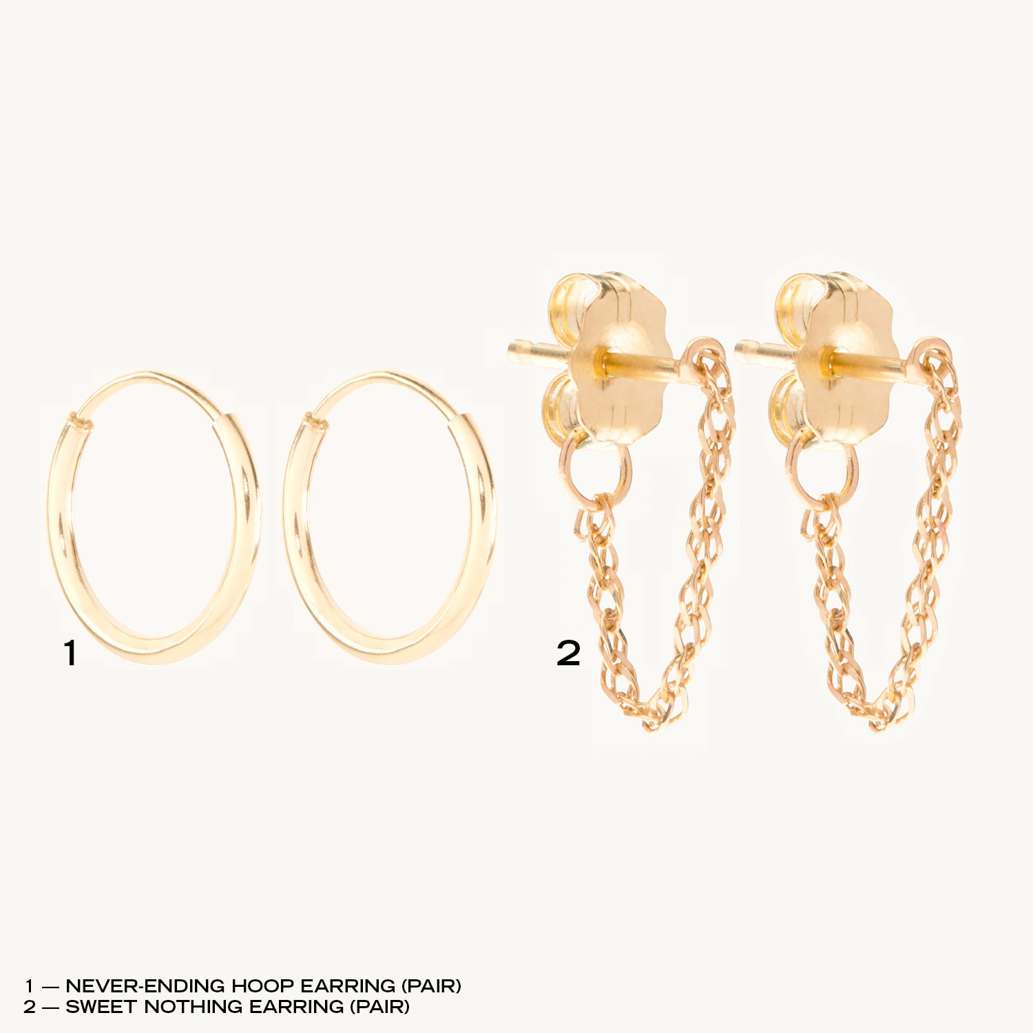 Alternative view of Sweet and Never-Ending Earring Set