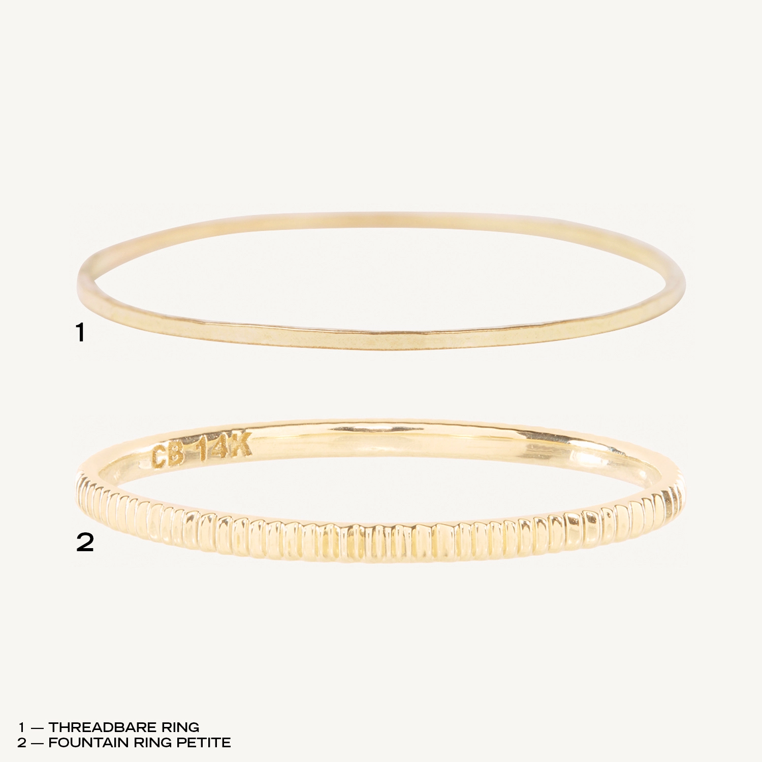 Threadbare and Fountain Ring Set - Image 8