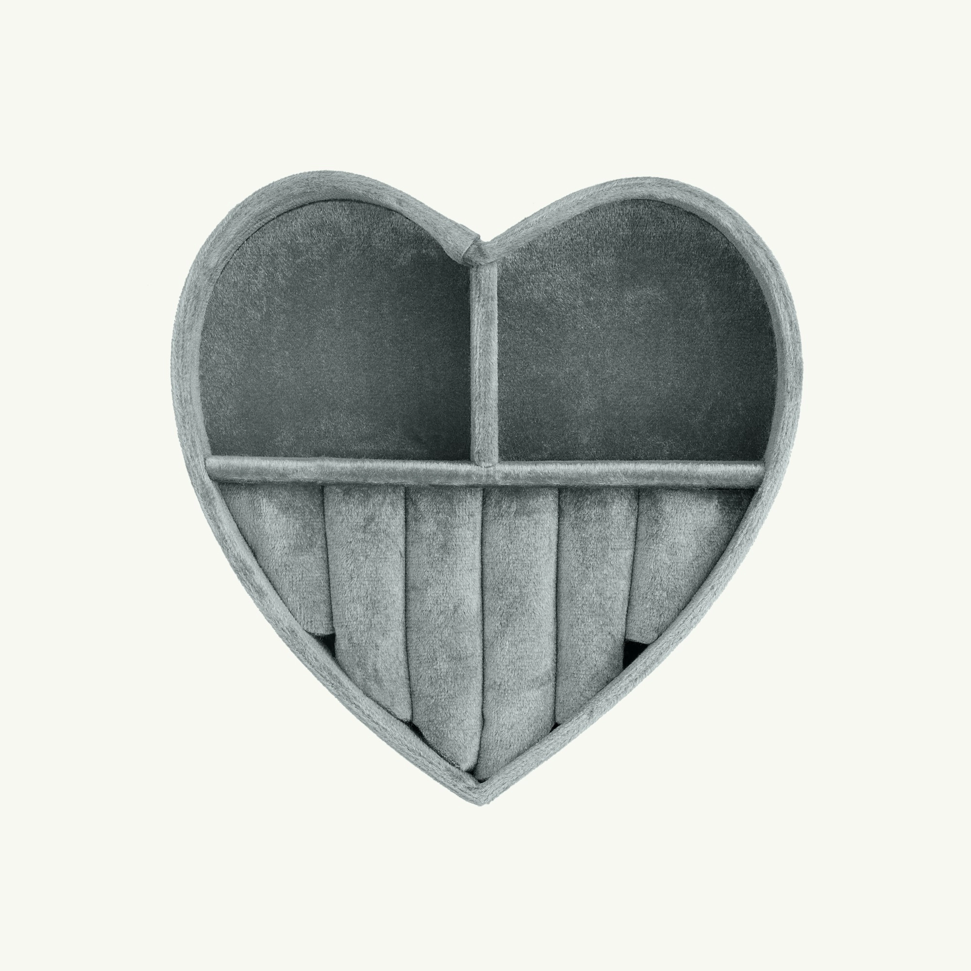 Catbird Souvenir Heart Jewelry Box, Winter Night Blue - Image 9