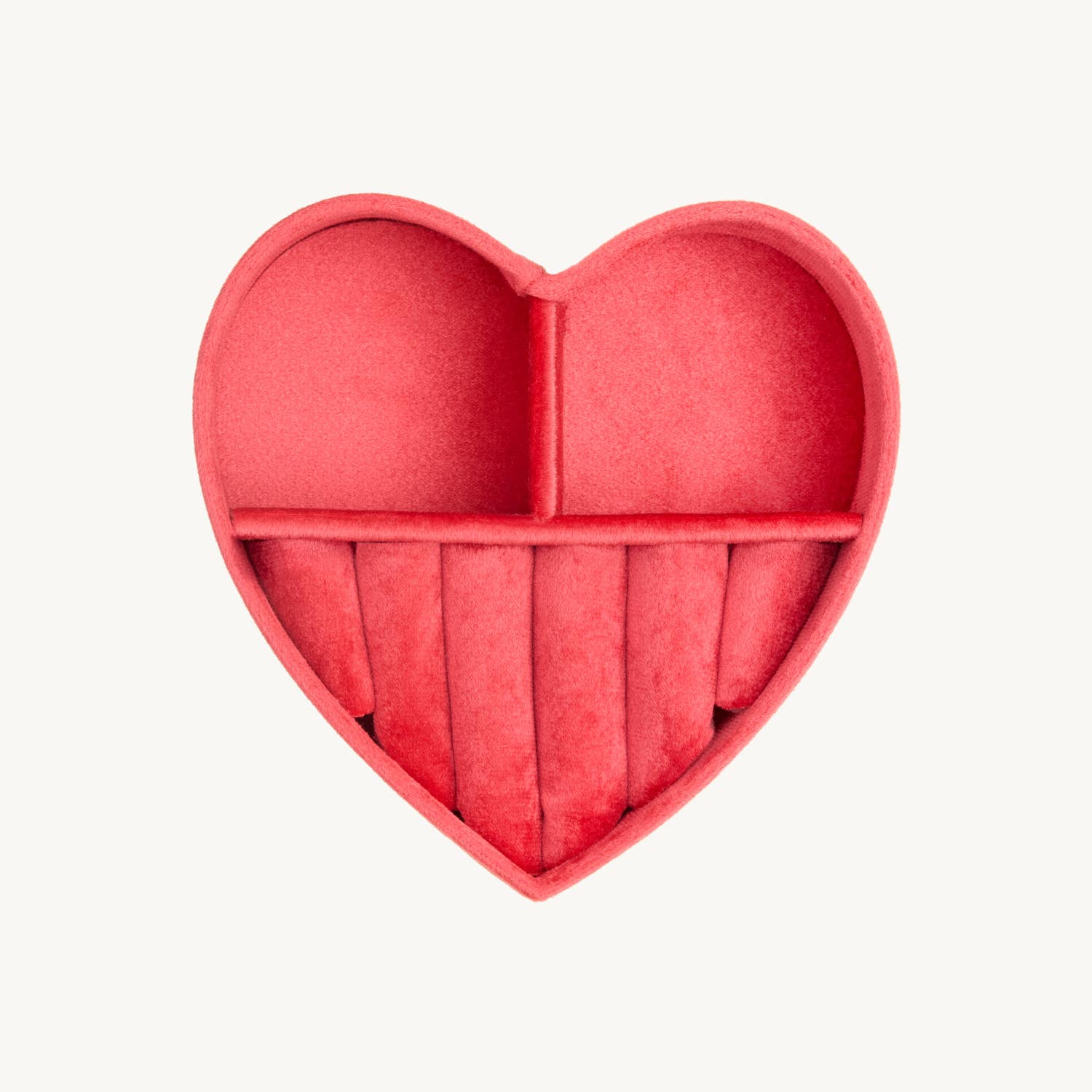 Alternative view of Catbird Souvenir Heart Jewelry Box, Pink Glaze