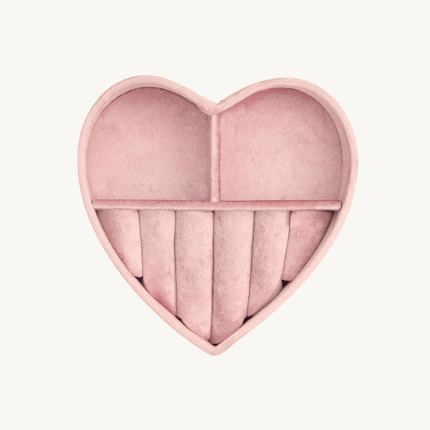 Alternative view of Catbird Souvenir Heart Jewelry Box, Ghost Rose