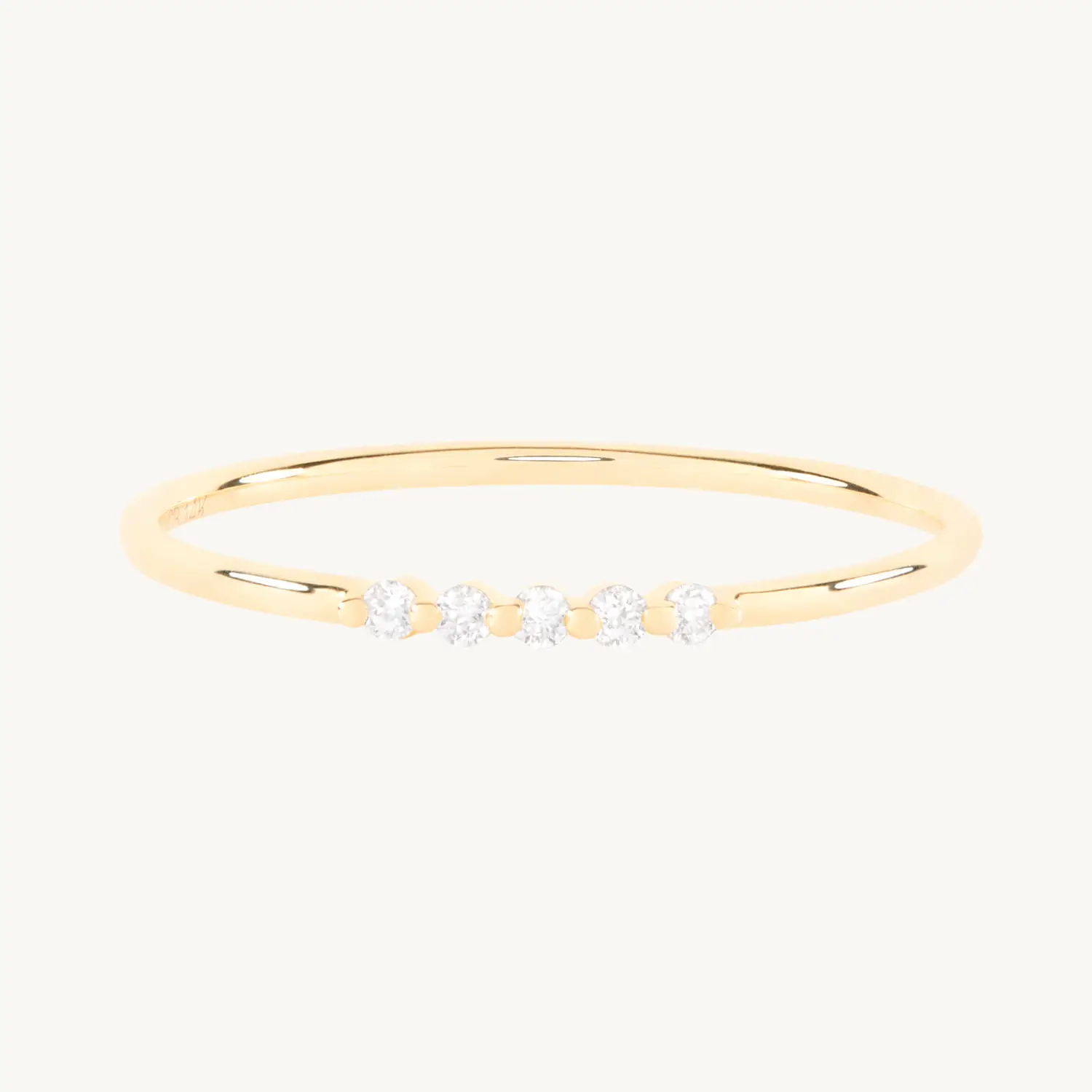 Comet Diamond Ring