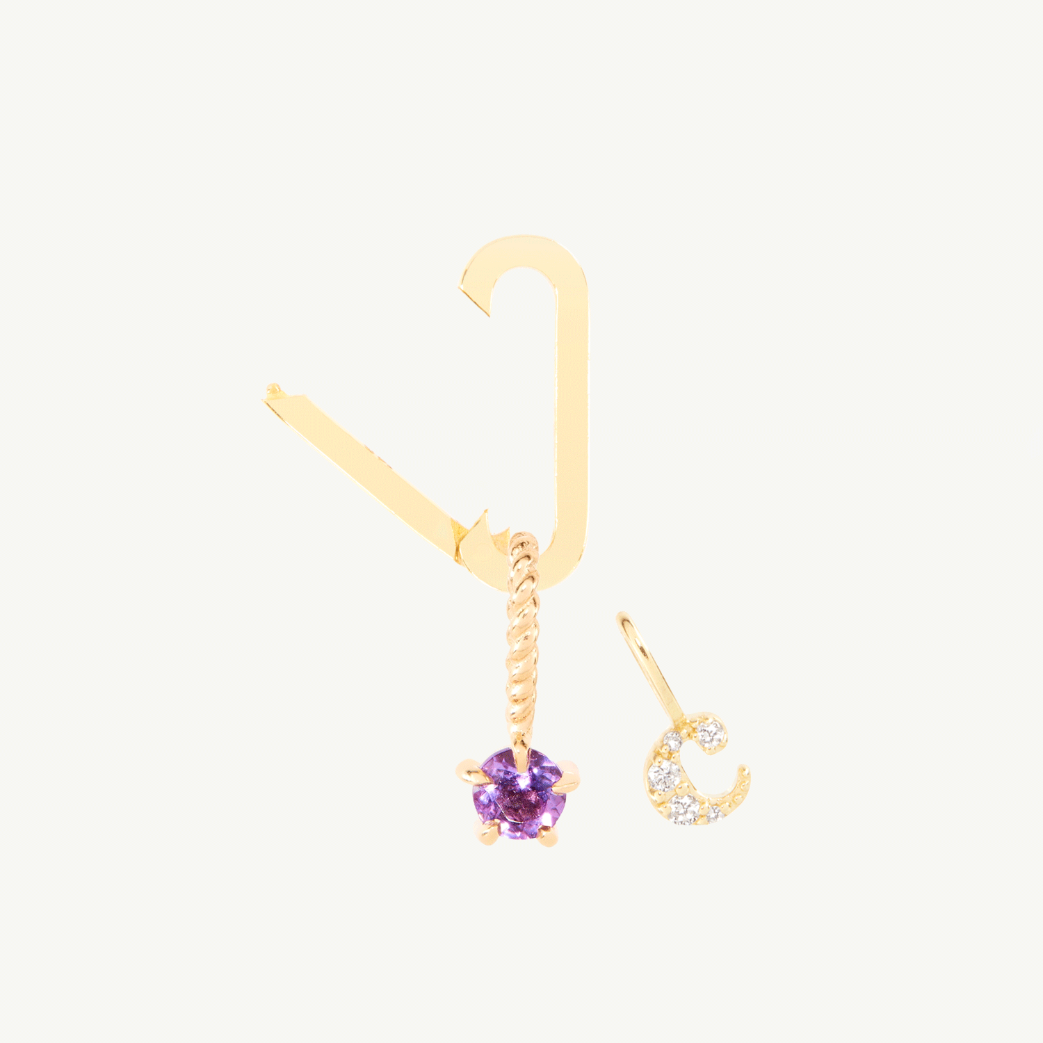 Grand 1976 Gold Charm Holder