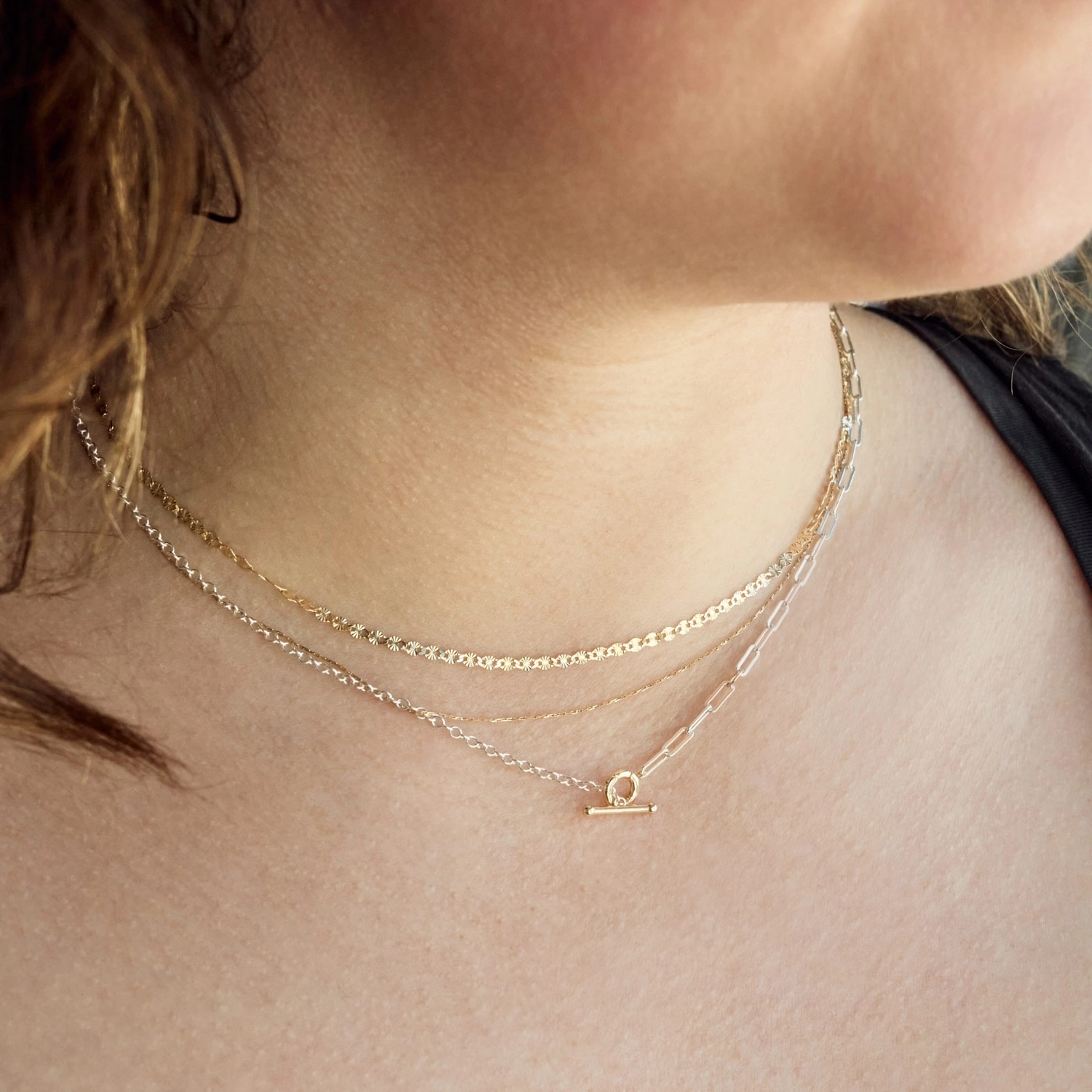 1976 Silver & Gold Toggle Lariat - Image 5