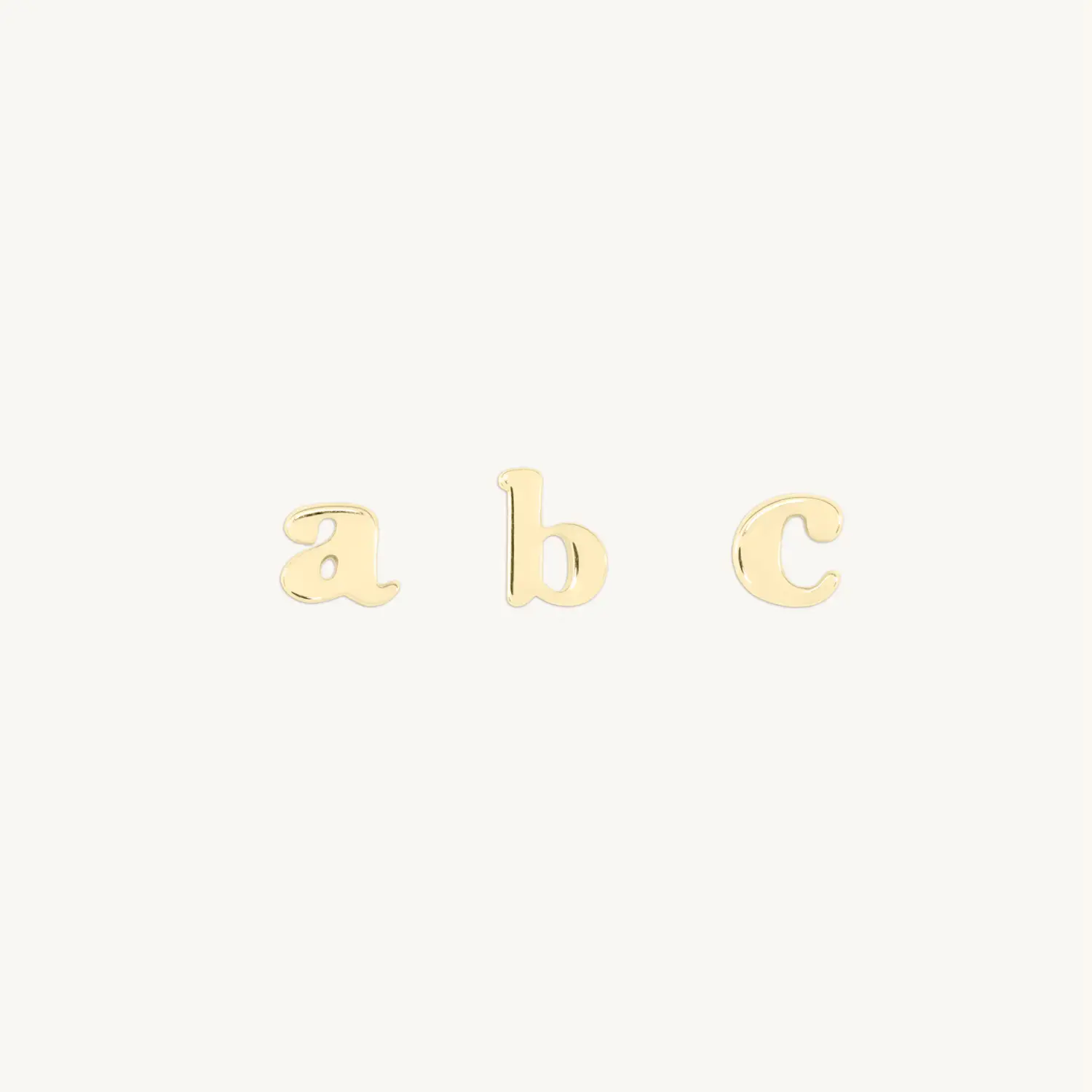 Tiniest Alphabet Stud (single)