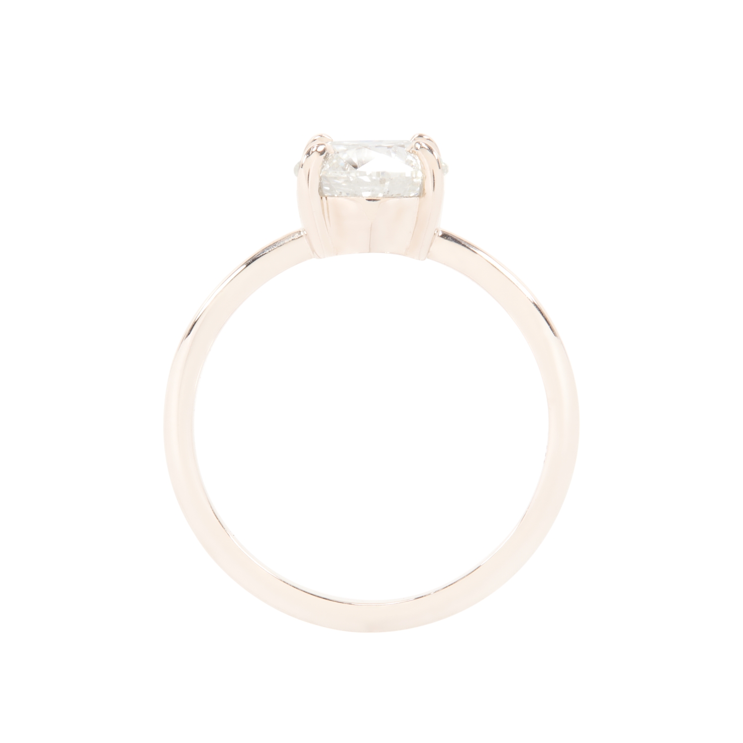 The Grand Swan Solitaire Lab-Grown Diamond Ring - Image 12