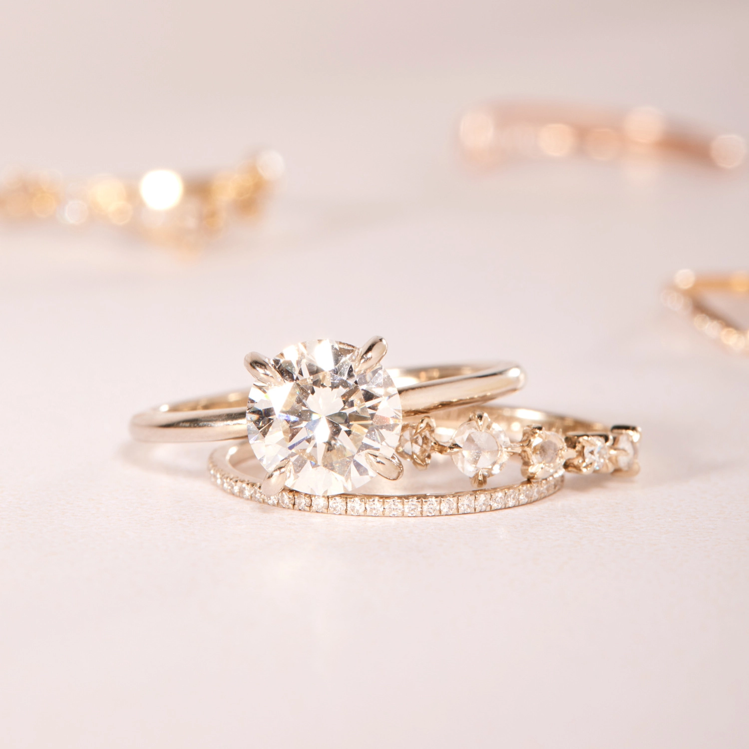 The Grand Swan Solitaire Lab-Grown Diamond Ring - Image 9