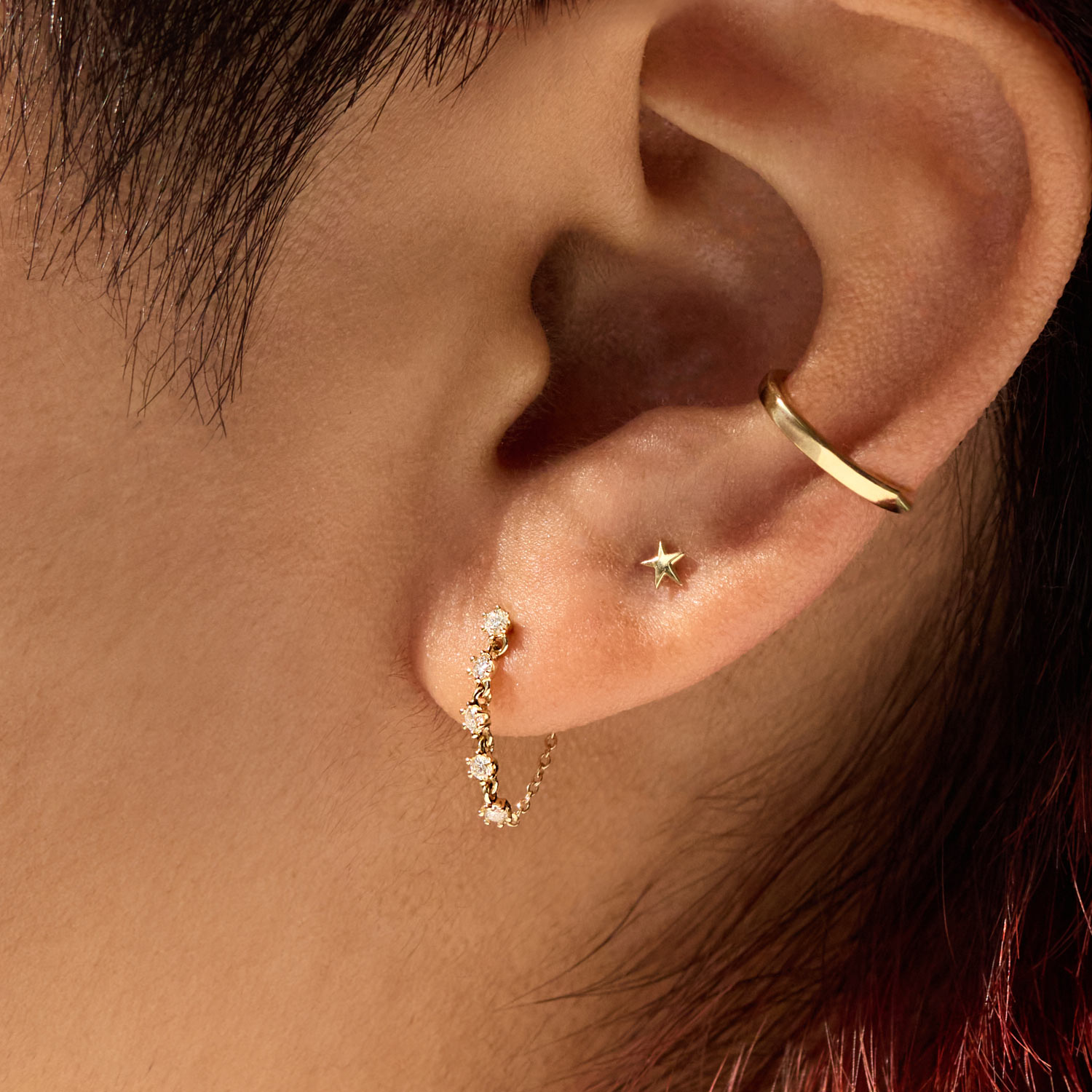 Comet Diamond Earring (single) - Image 4