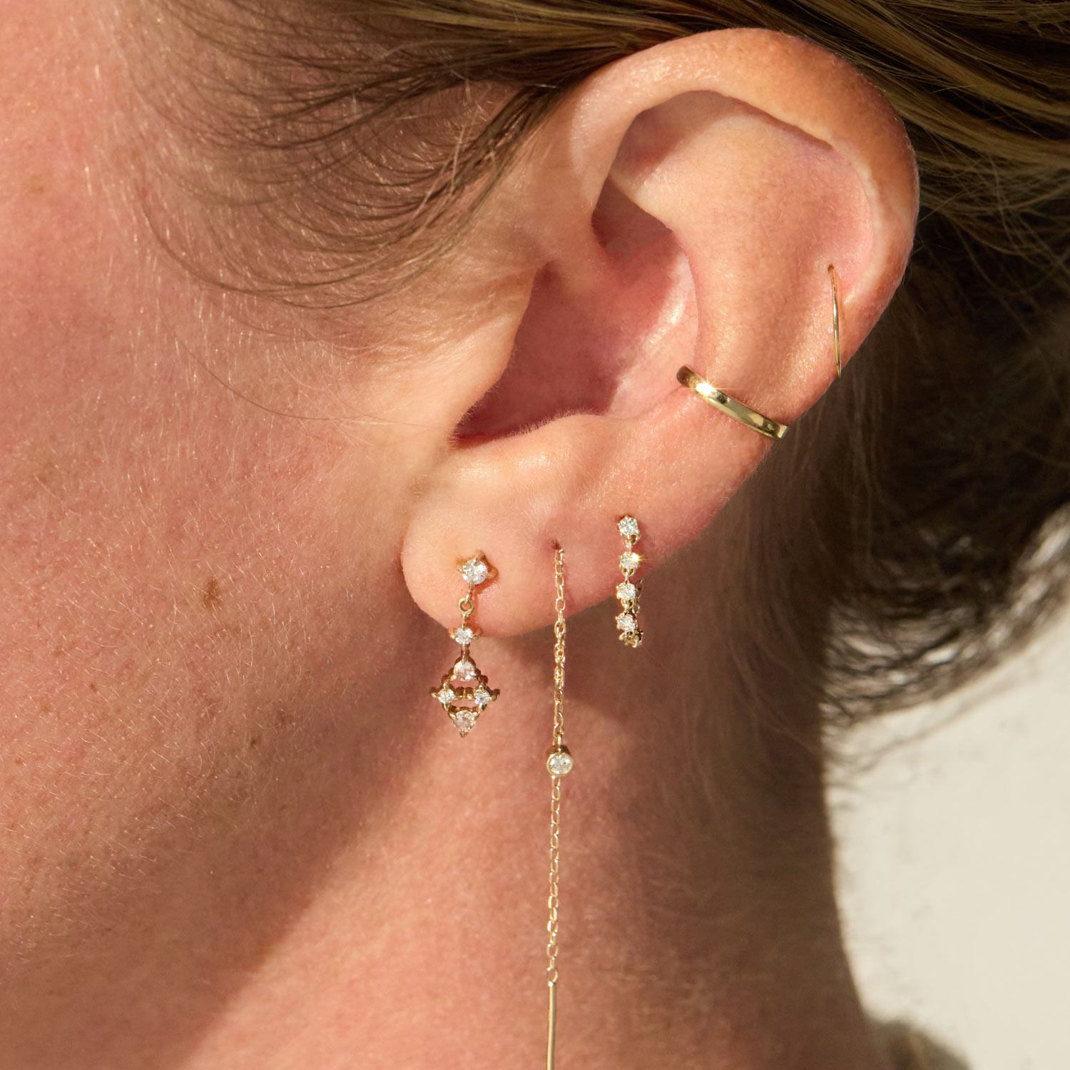 Comet Diamond Earring (single) - Image 3