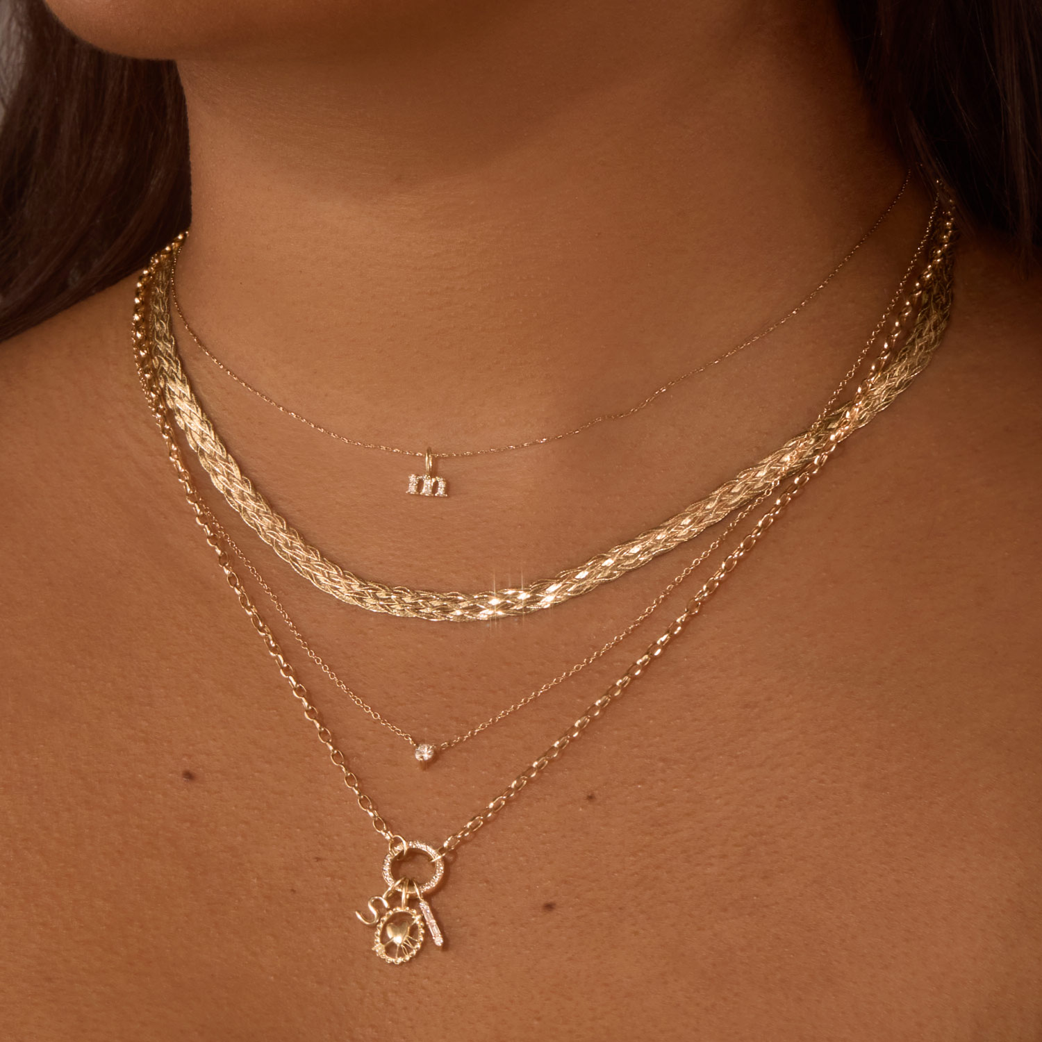 Grand Entwined Gold Collar - Image 5