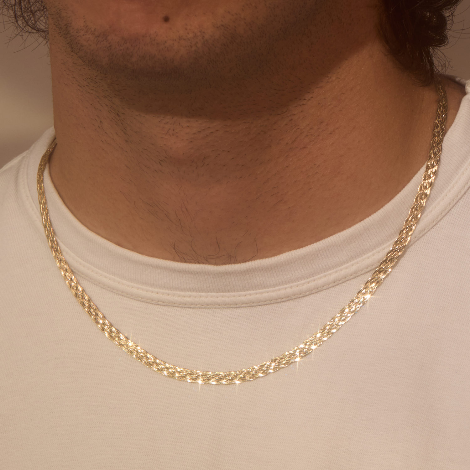 Grand Entwined Gold Chain - Image 4