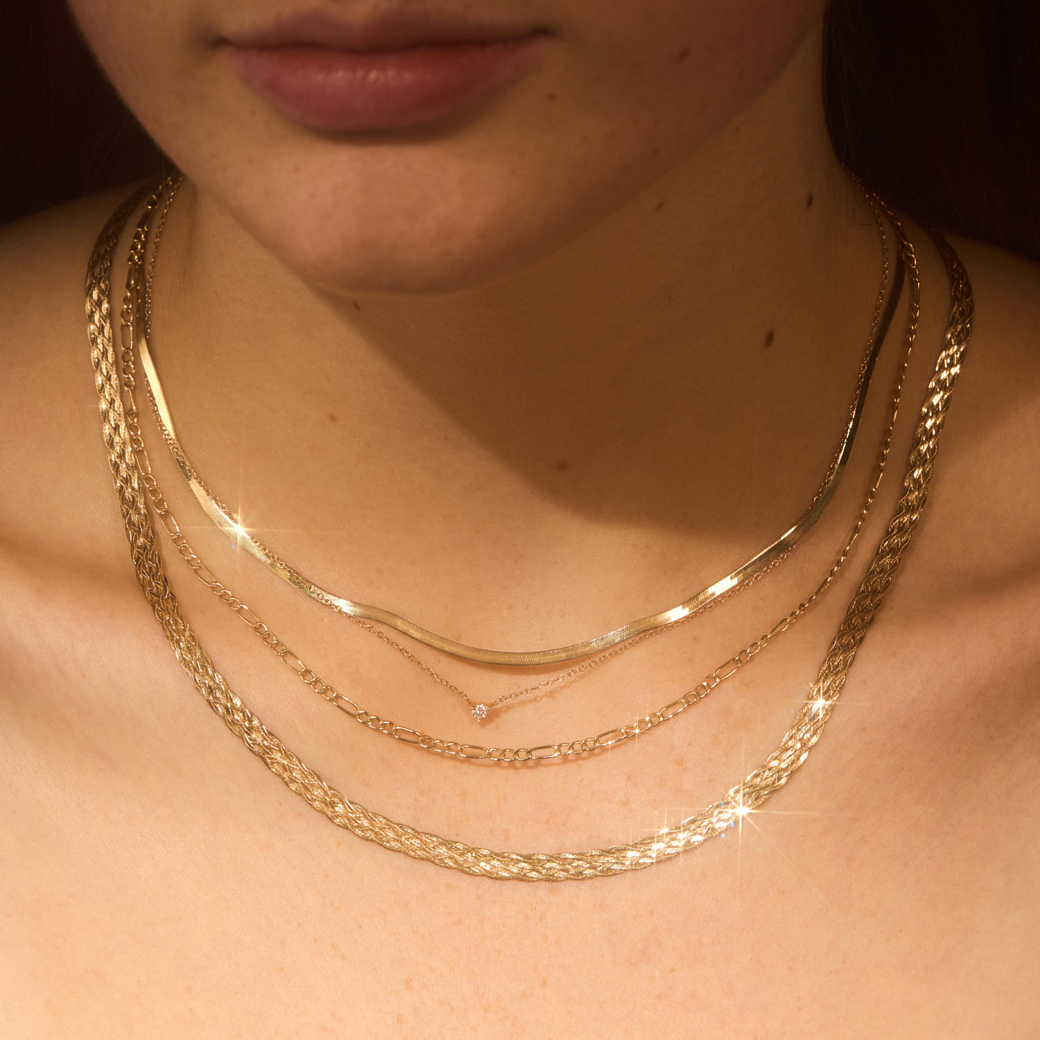 Grand Entwined Gold Chain - Image 8