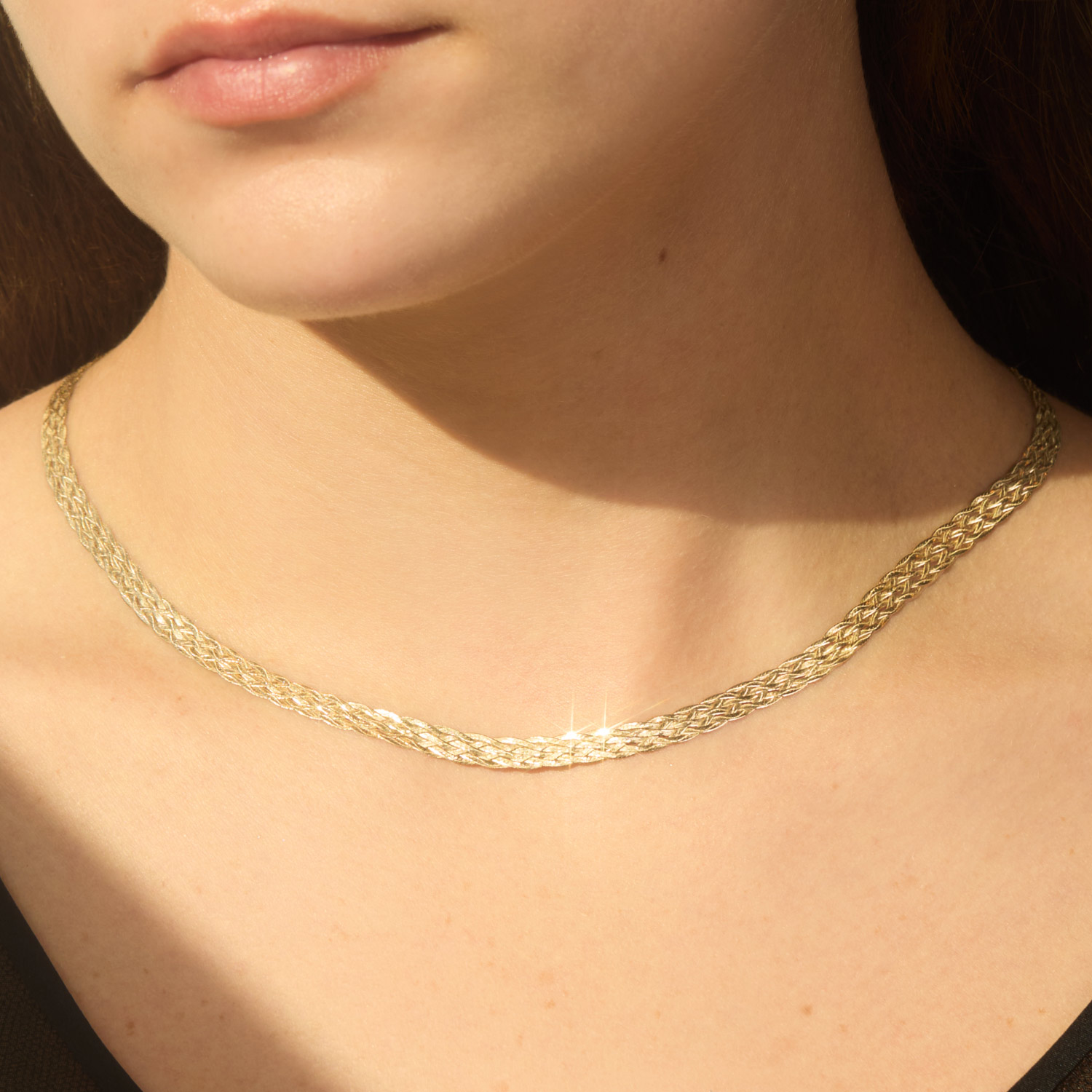 Grand Entwined Gold Collar - Image 3