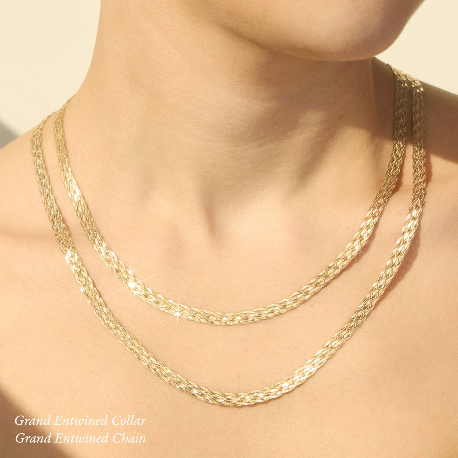 Grand Entwined Gold Chain - Image 5