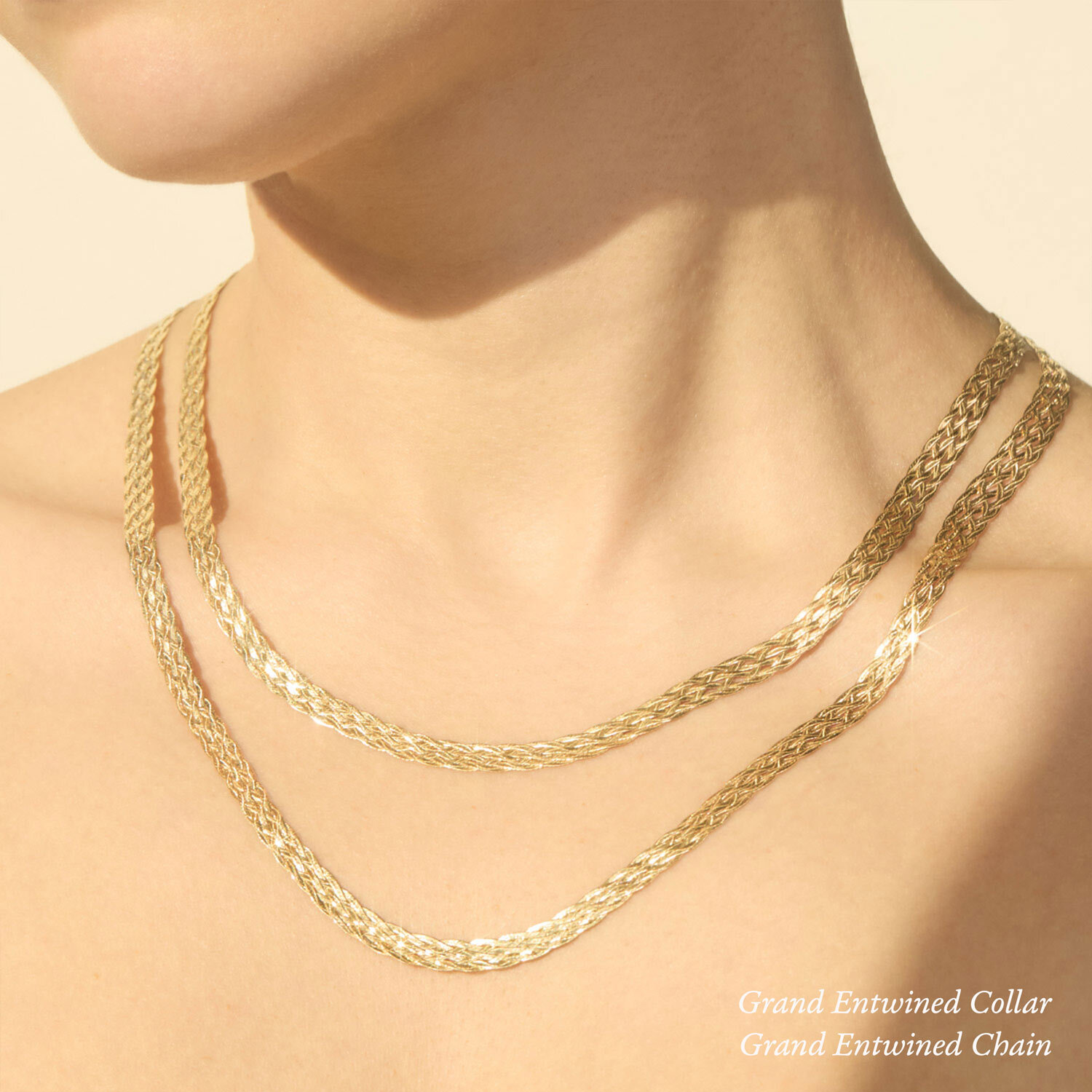 Grand Entwined Gold Collar - Image 4