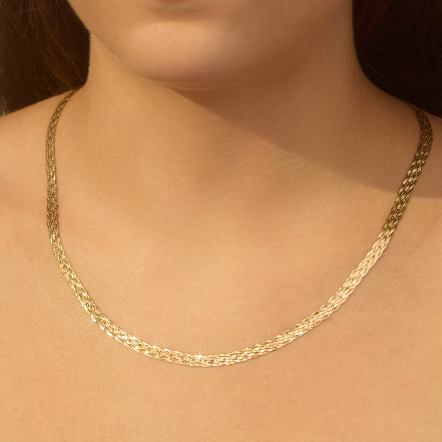 Grand Entwined Gold Chain - Image 3