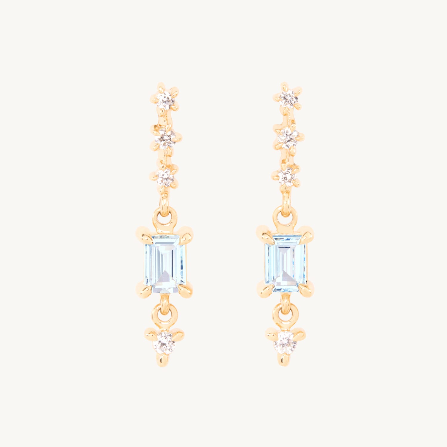 Celeste Aquamarine Earring (single)