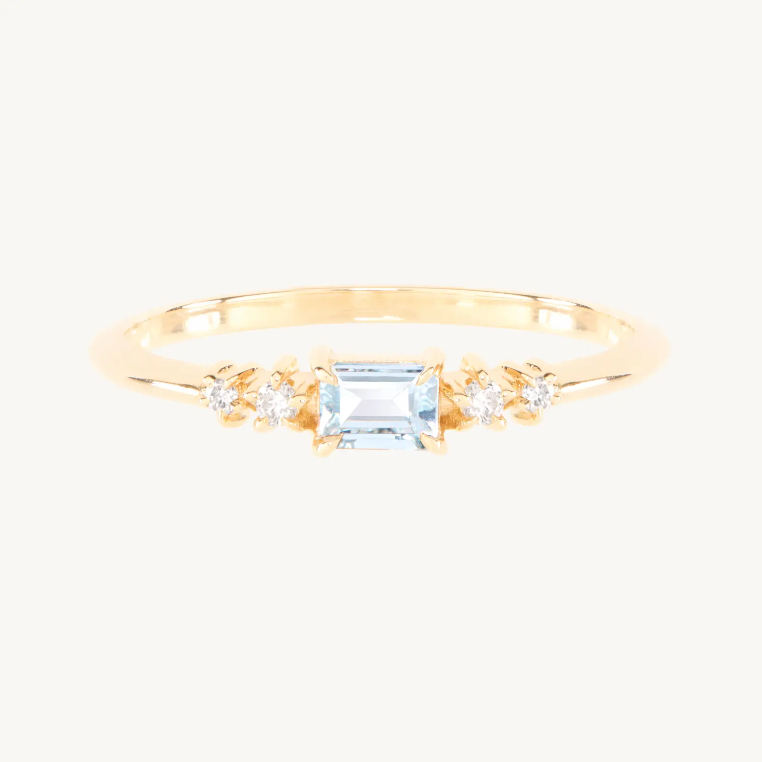 Celeste Aquamarine Ring