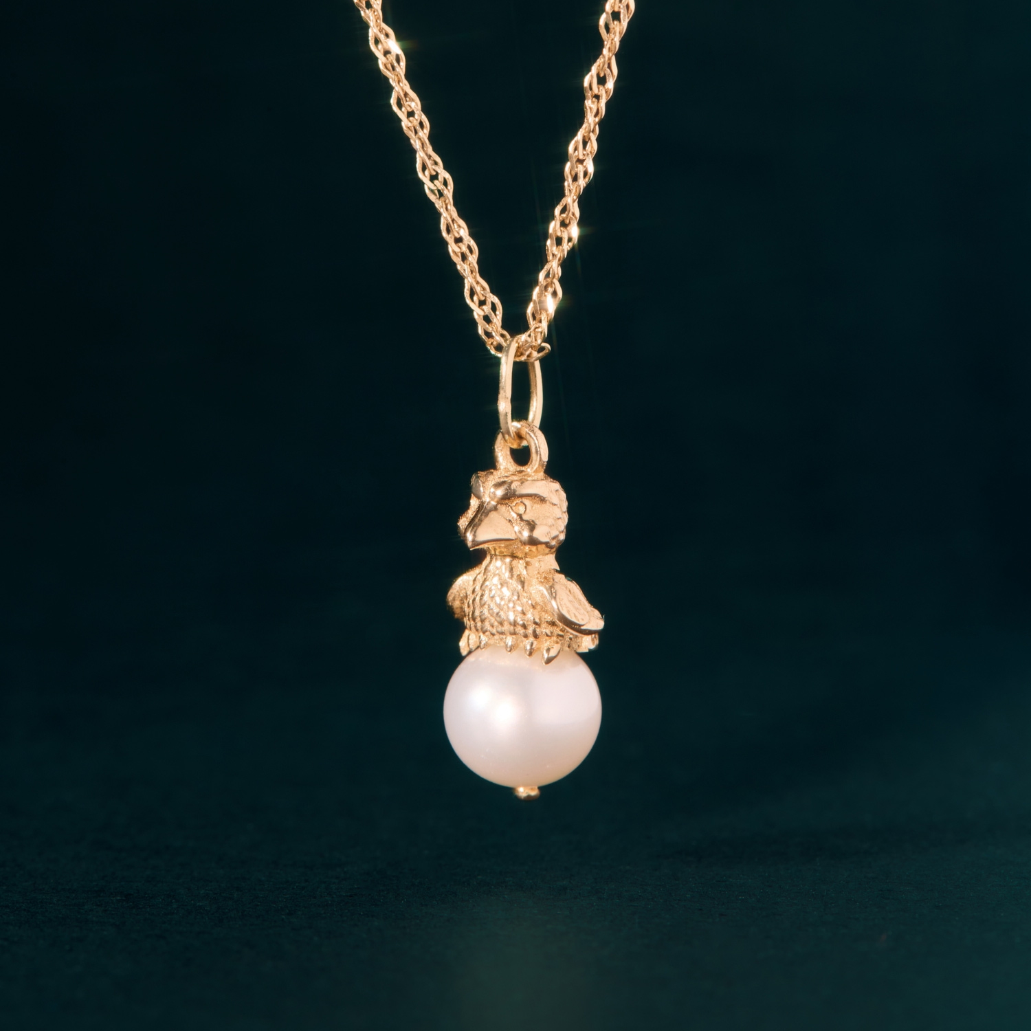 Baby Eagle Pearl Charm - Image 5