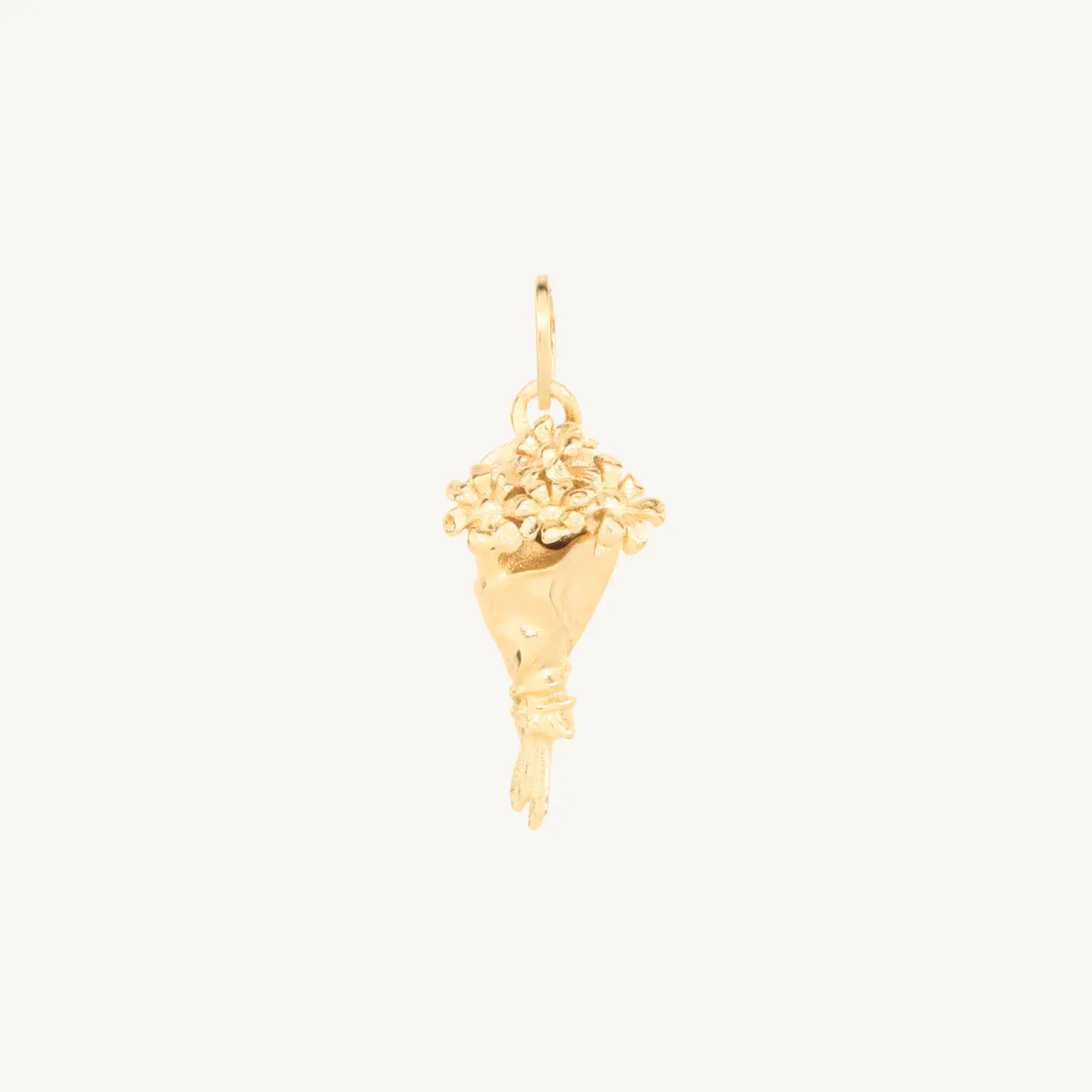 Bodega Flowers Gold Charm