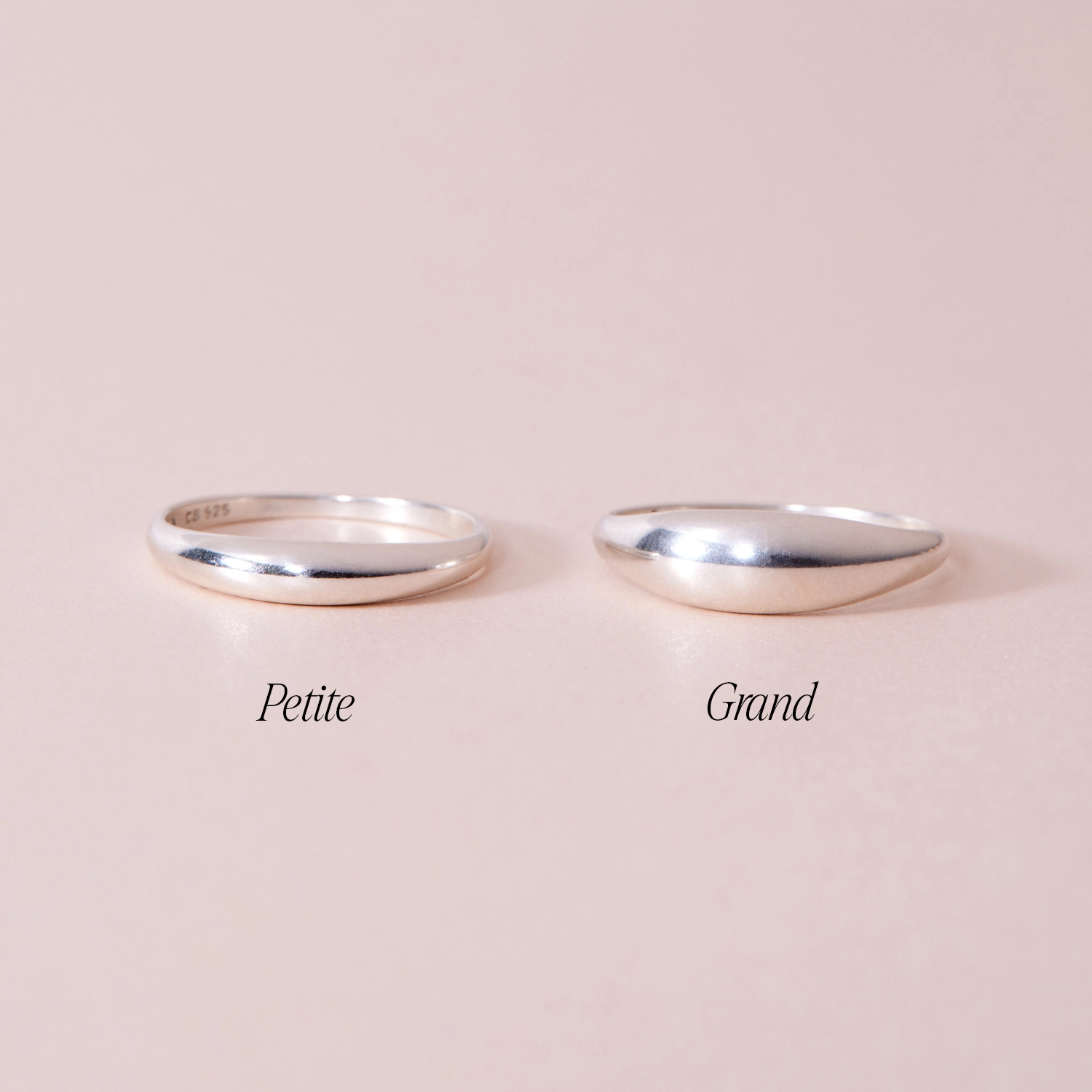 Grand Coupe Dome Ring, Silver - Image 11