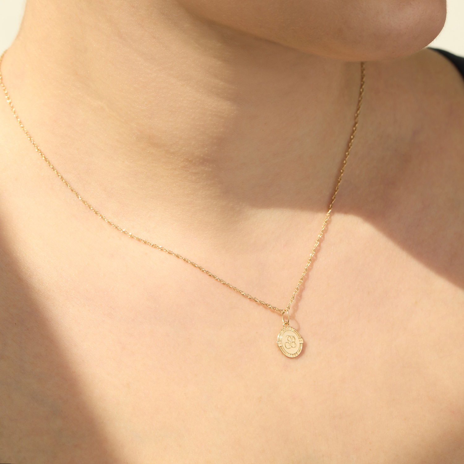 Alternative view of Cygnet Charm, Yellow Gold