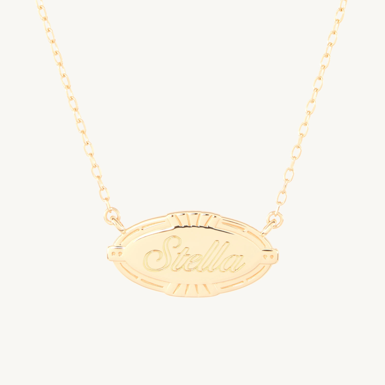 Cygnet Necklace, Yellow Gold - Image 11