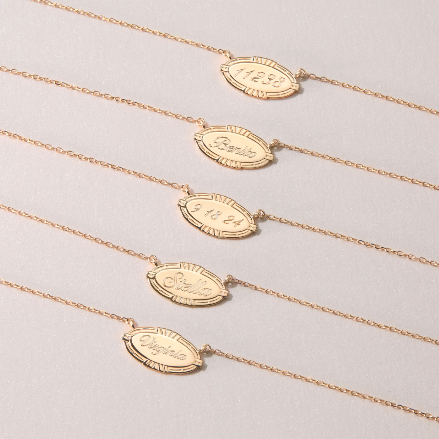 Cygnet Necklace, Yellow Gold - Image 7