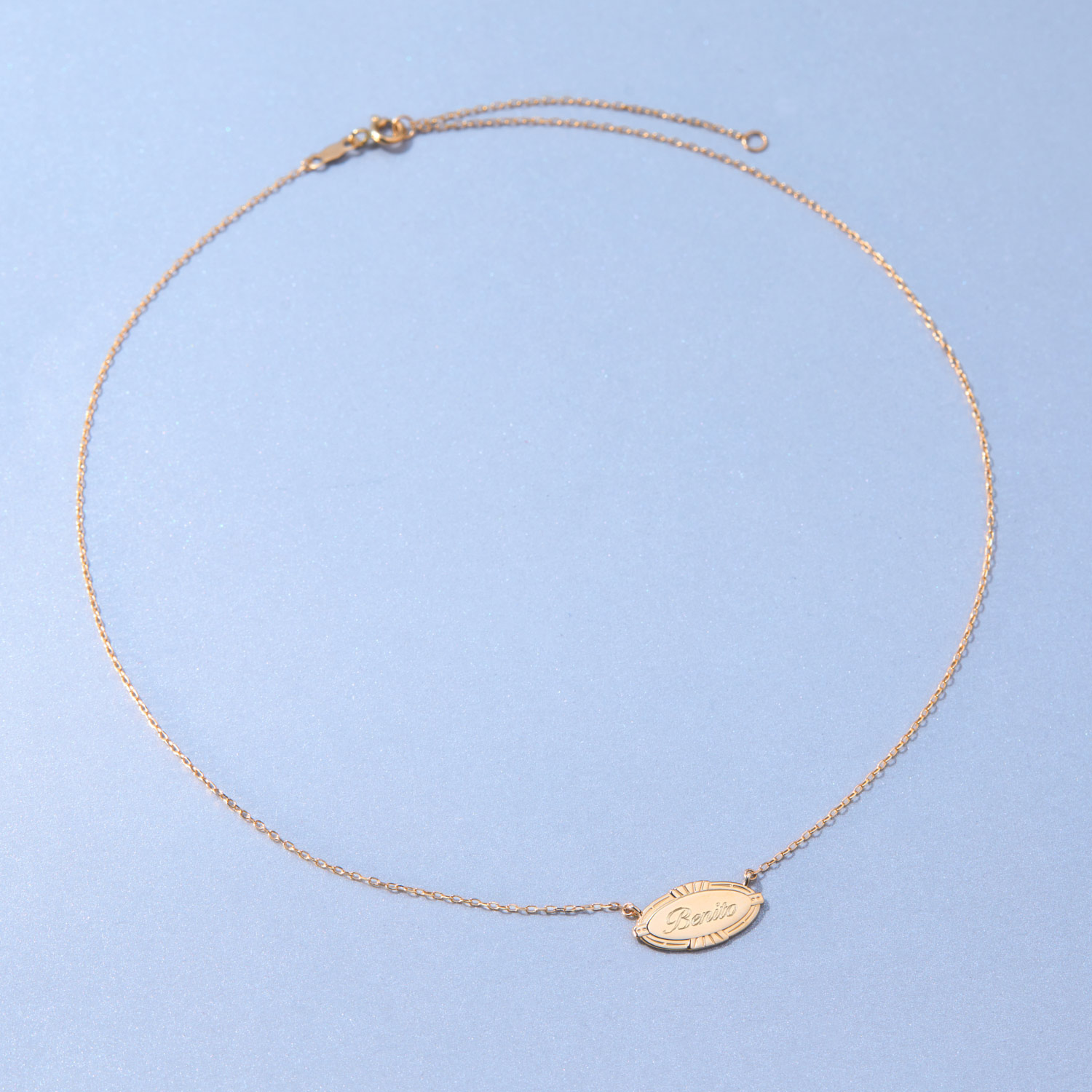 Cygnet Necklace, Yellow Gold - Image 8