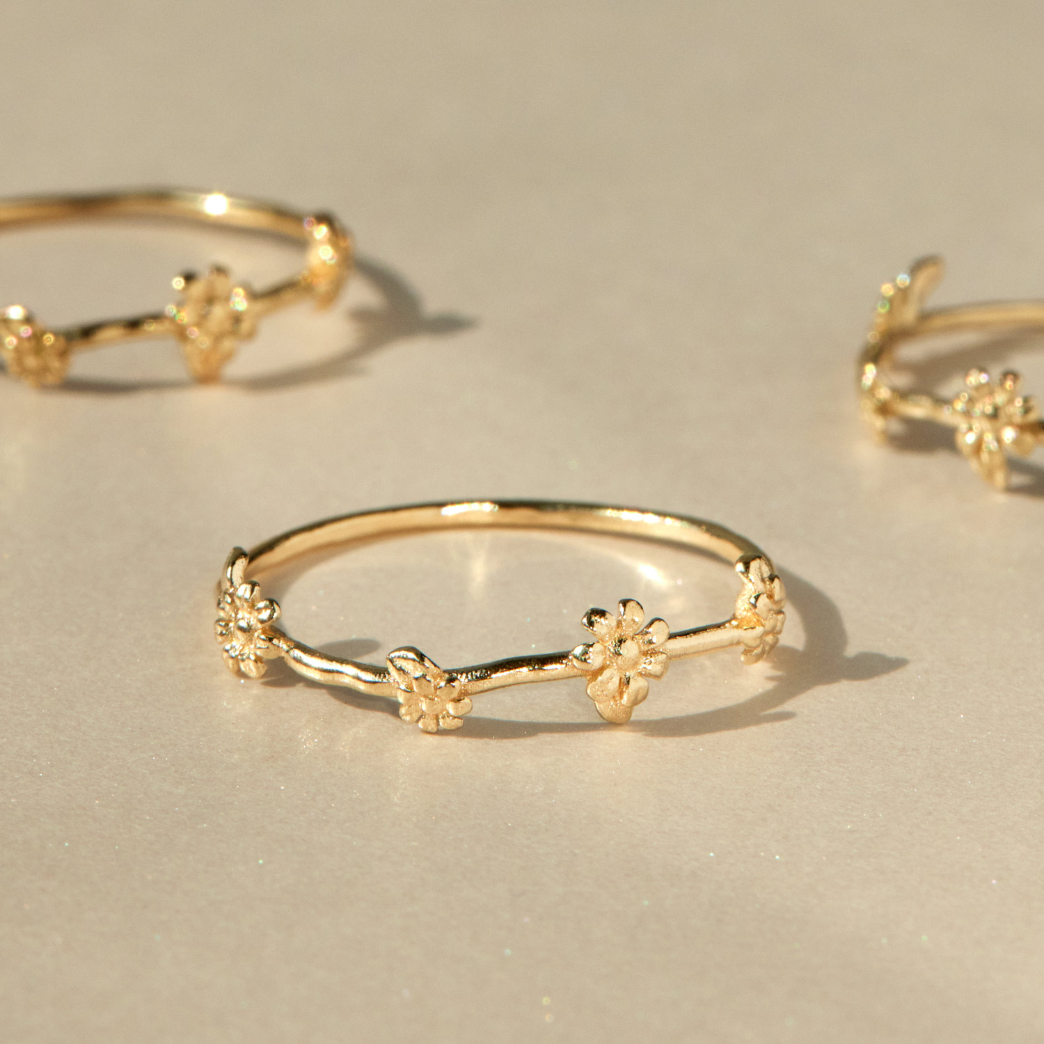 Flower Garland Ring, Petite - Image 10