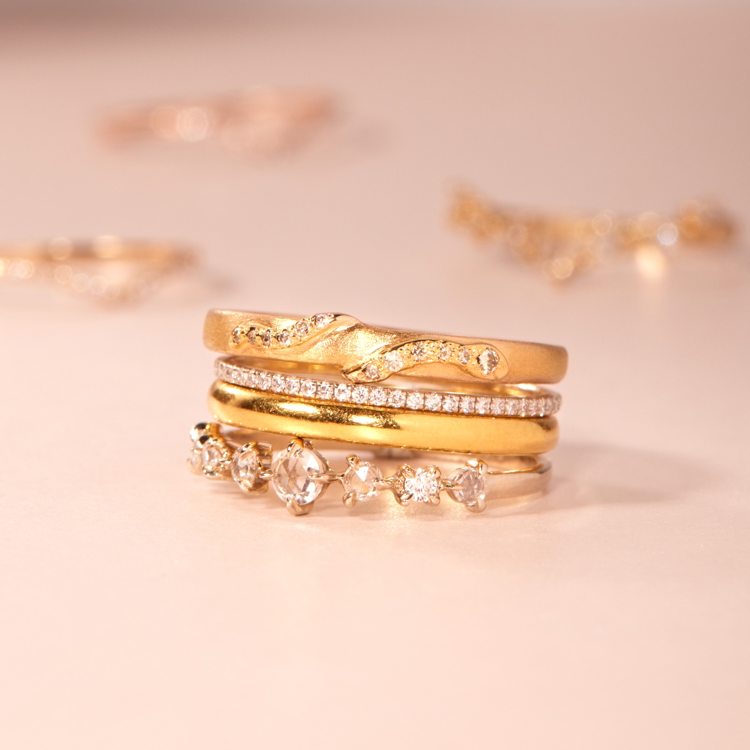 Diamond Slither Snake Ring - Image 7