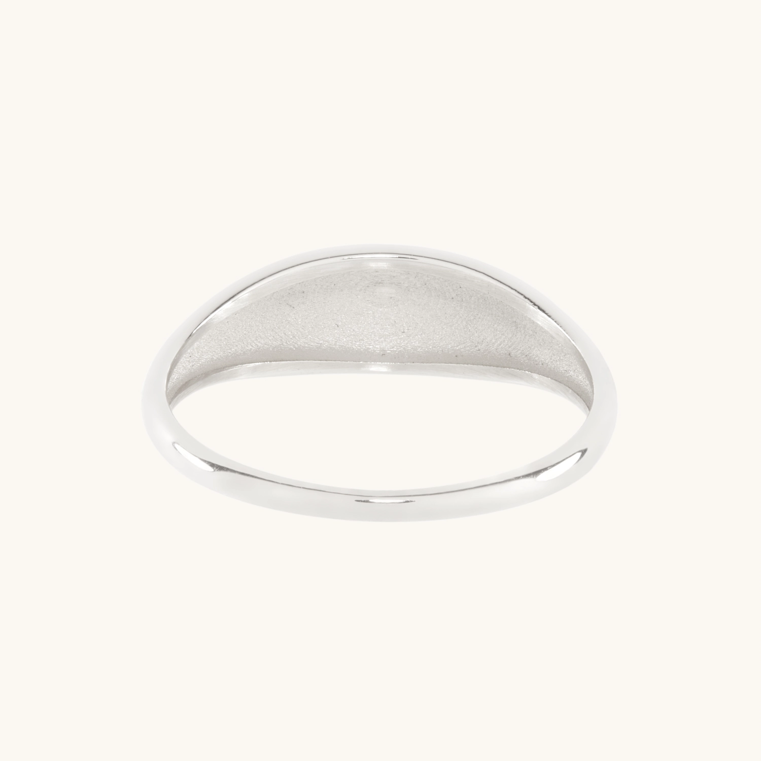 Grand Coupe Dome Ring, Silver - Image 15