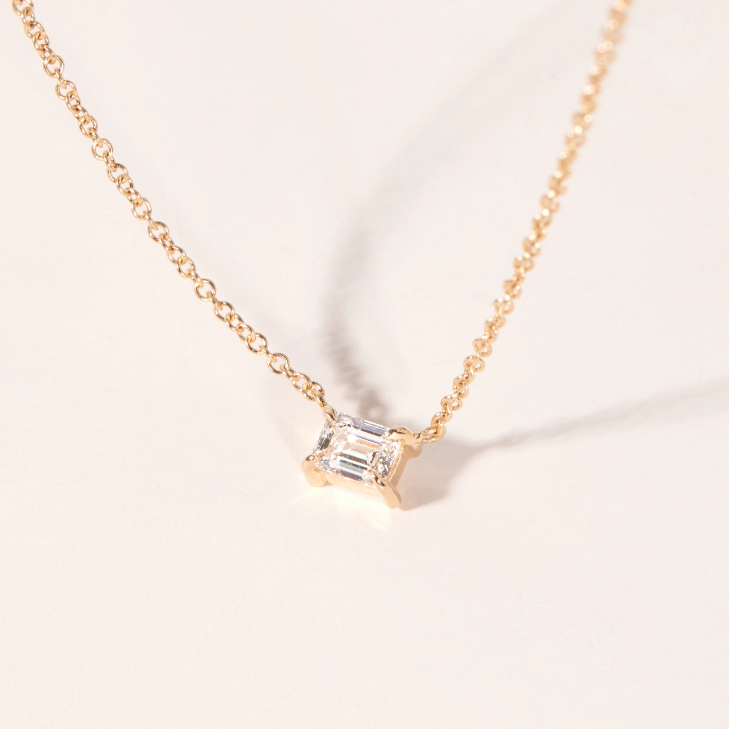 Hall of Mirrors Solitaire Necklace - Image 7