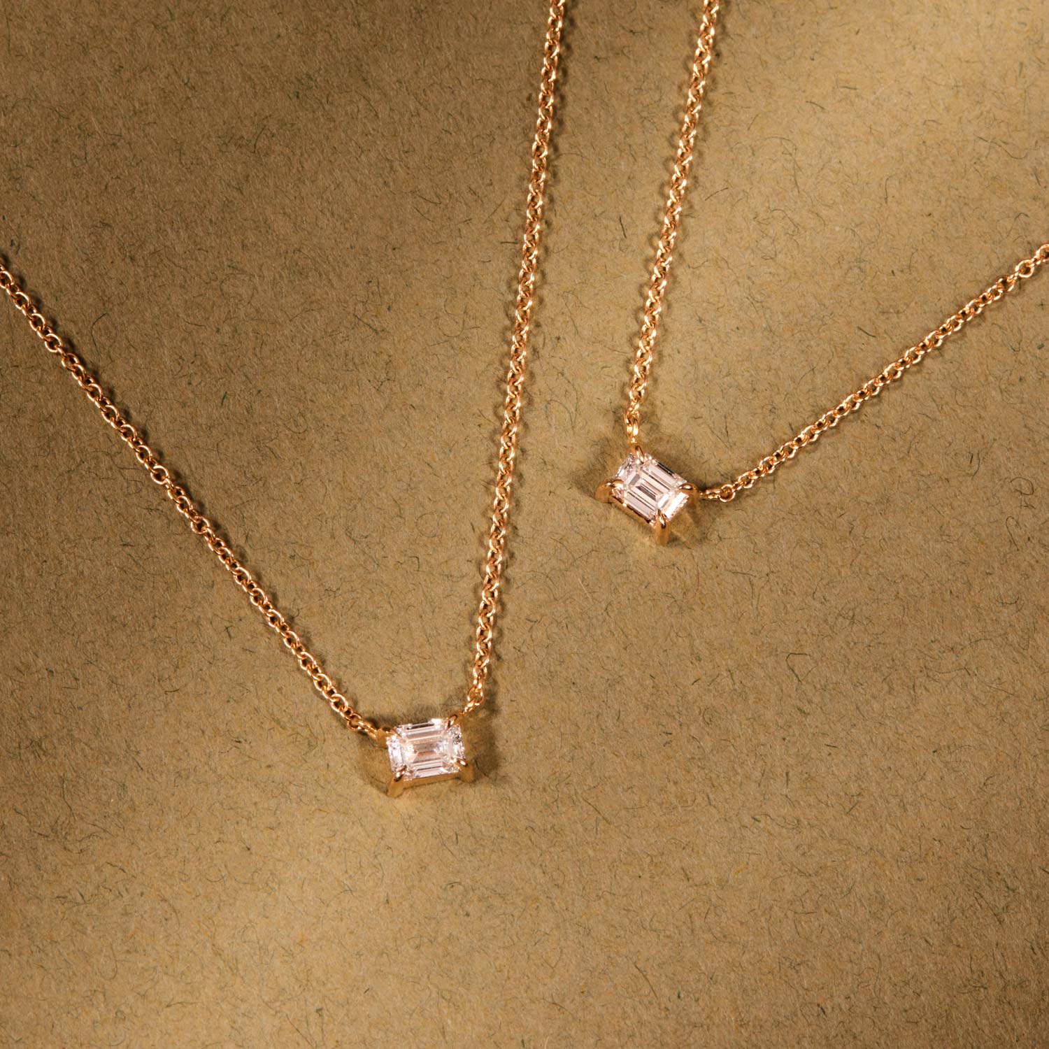 Hall of Mirrors Solitaire Necklace - Image 8