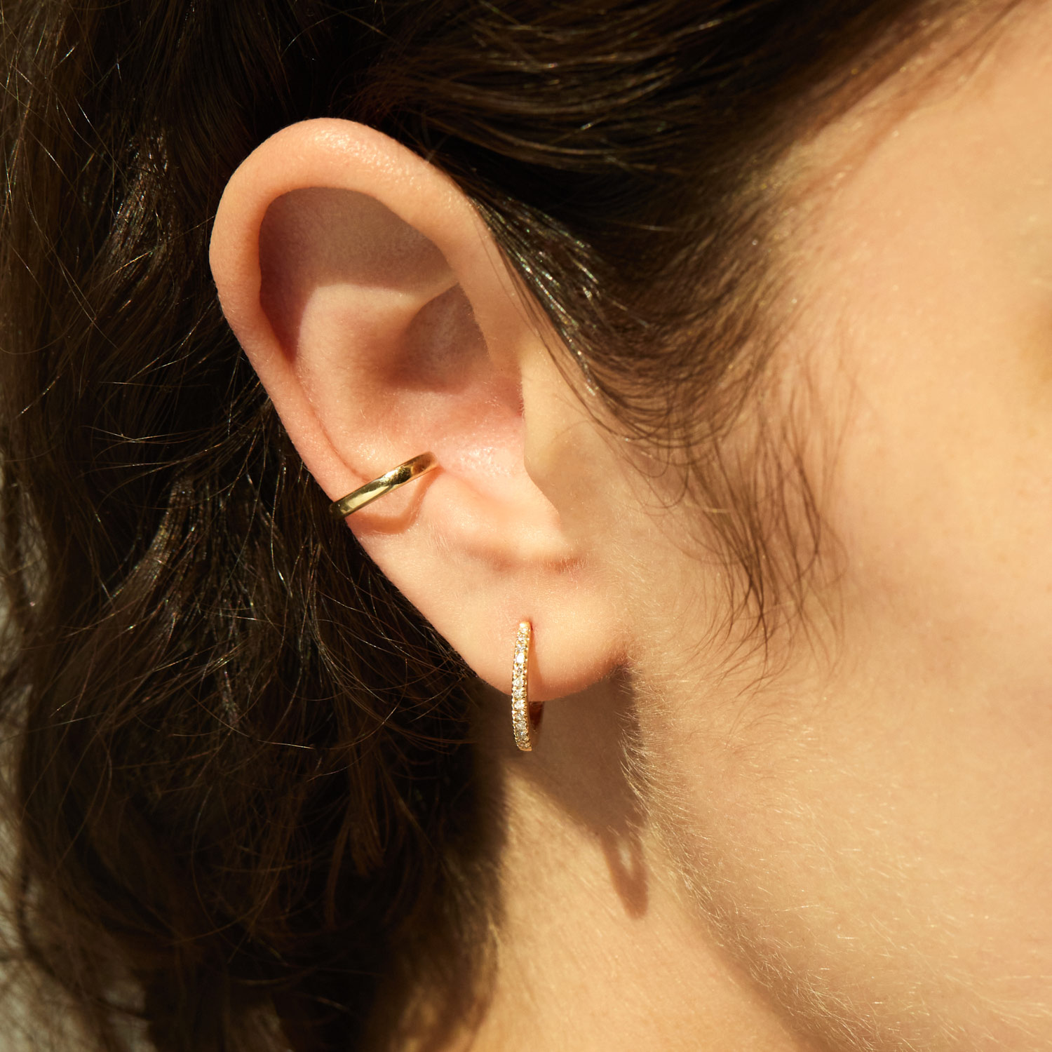 Never-Ending Diamond Hoops Set - Image 3
