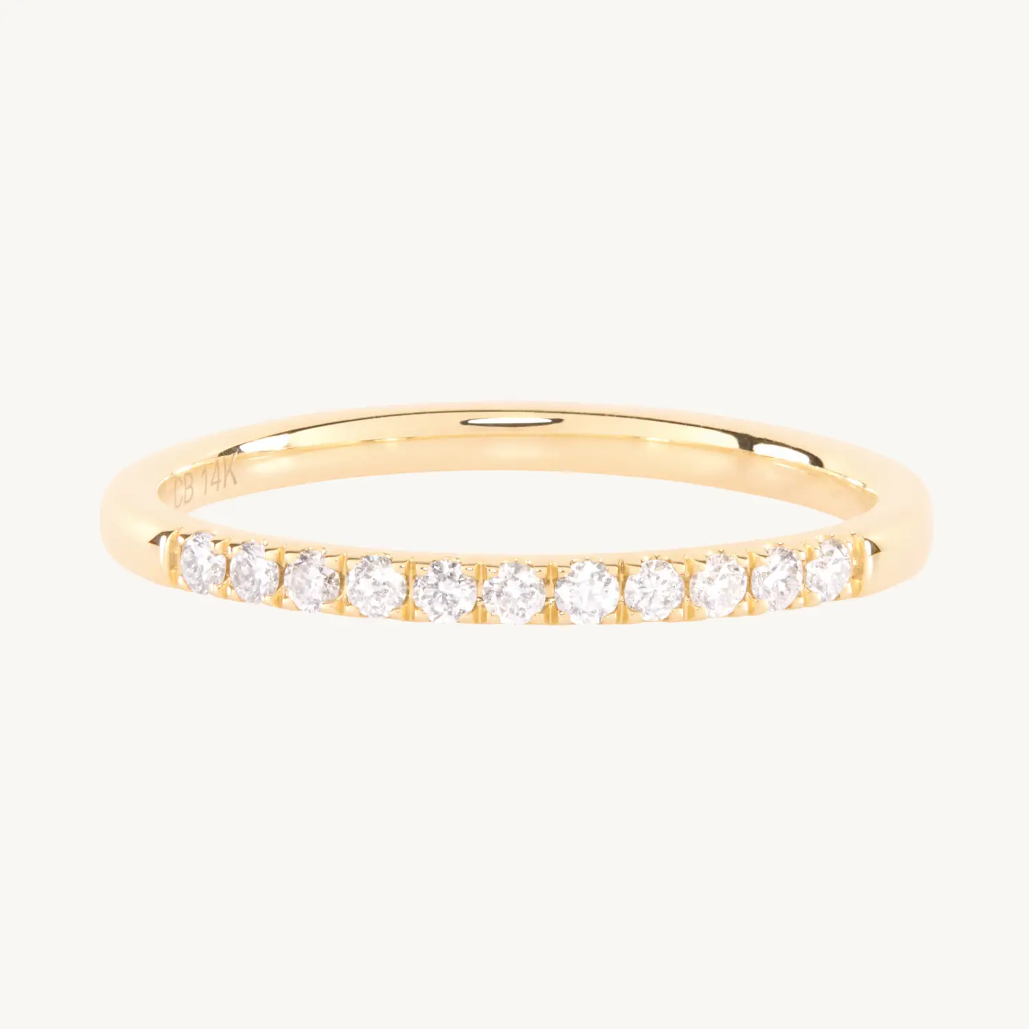 Fairy Light Supreme Demi-Pavé Diamond Band
