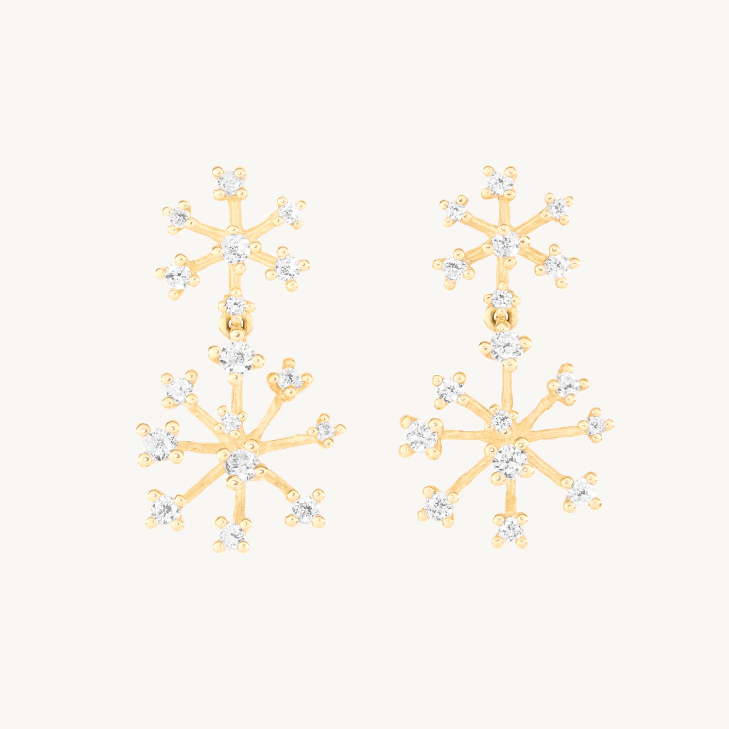 Fireworks Diamond Earrings (pair)