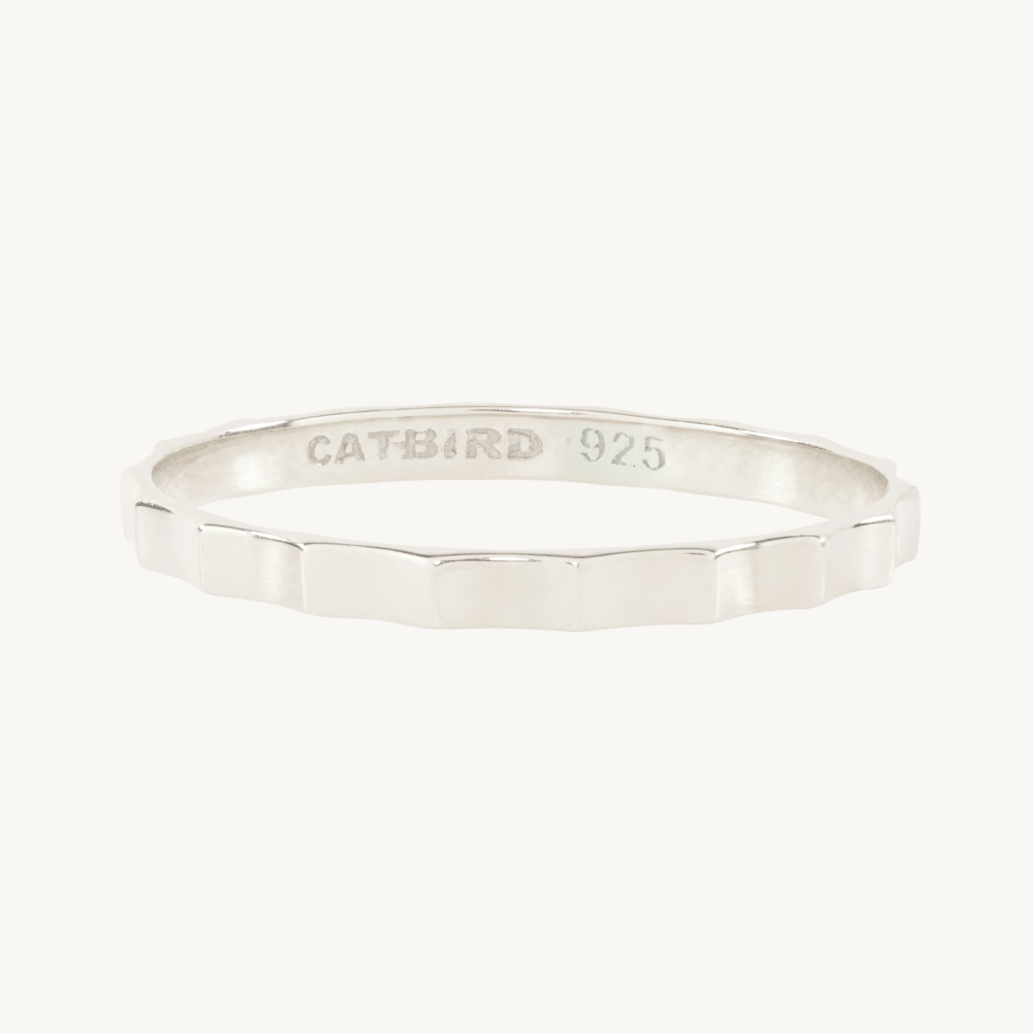 Fluted Silver Ring - Image 15